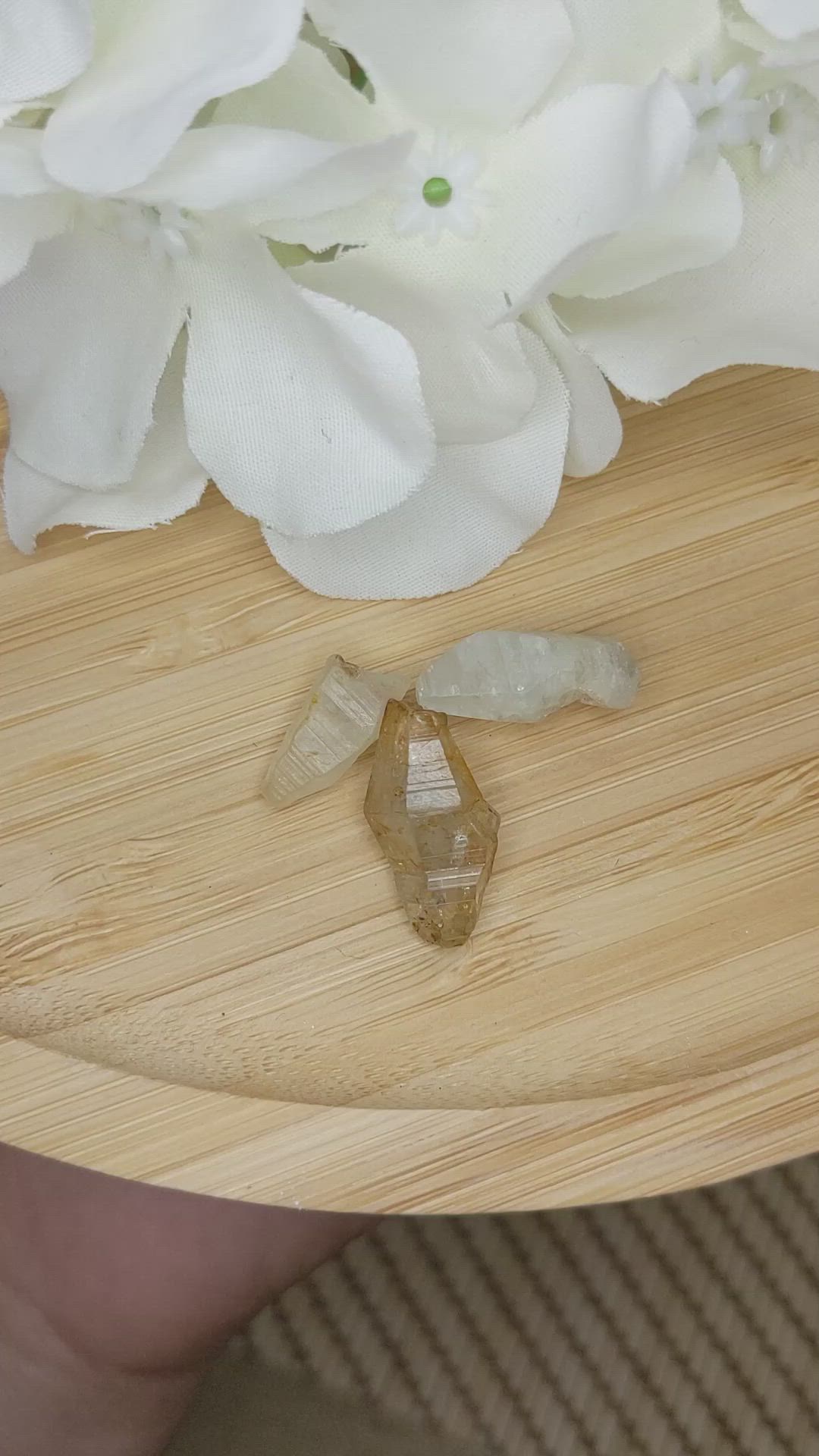 27.03 Ct. Yellow Sapphire Crystal from Ceylon (Sri Lanka) Size Video