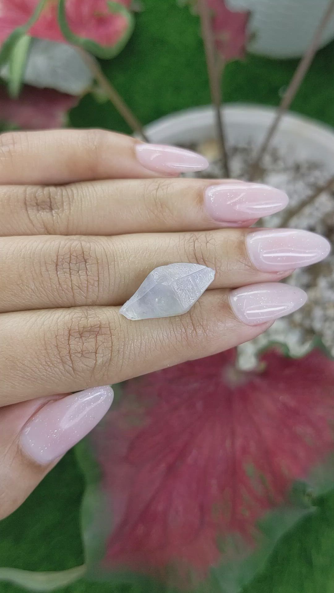 14.26 Ct. Blue Sapphire Crystal from Ceylon (Sri Lanka) Size Video