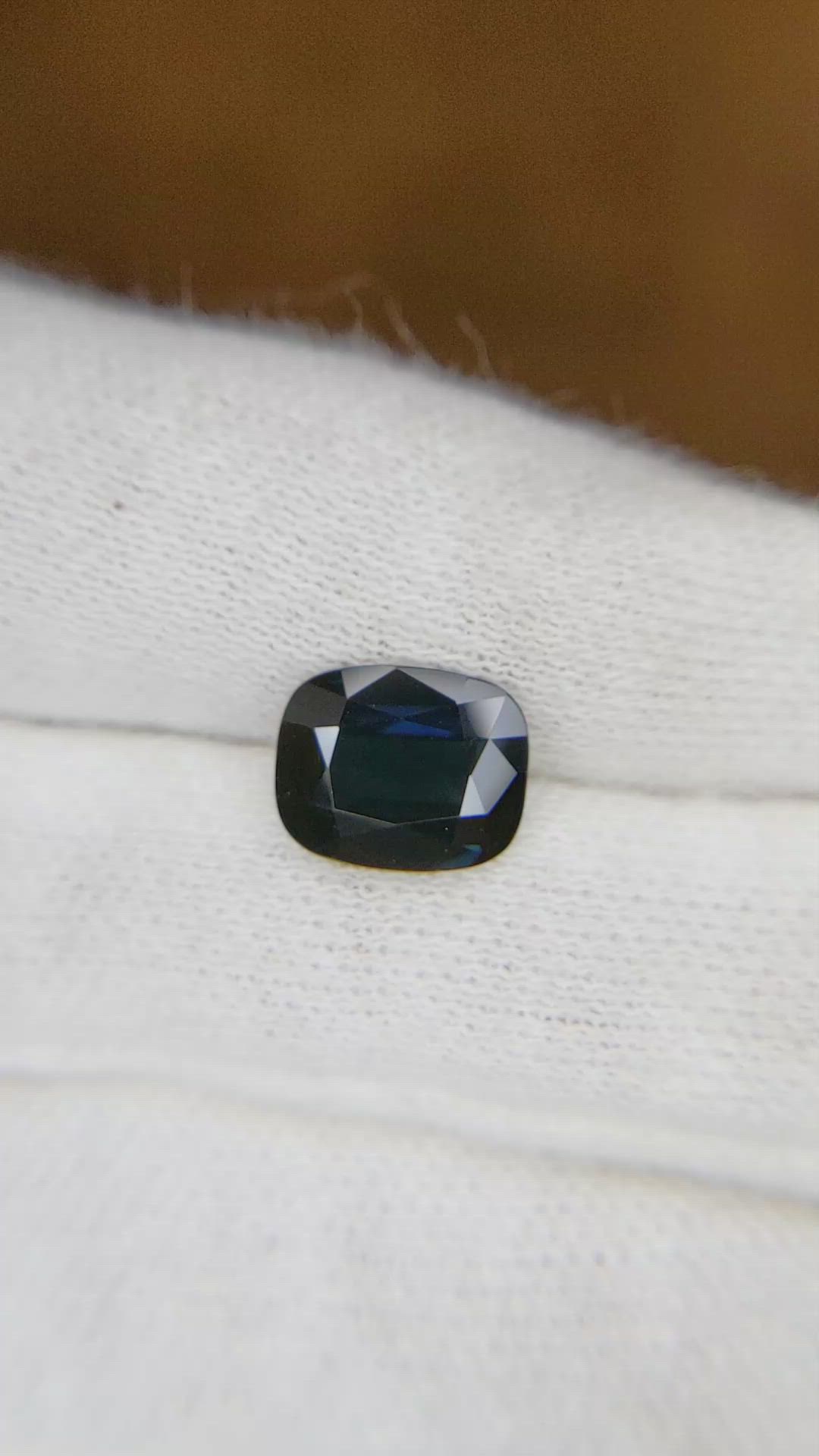 2.61 Ct. Greenish Blue Sapphire from Australia Size Video