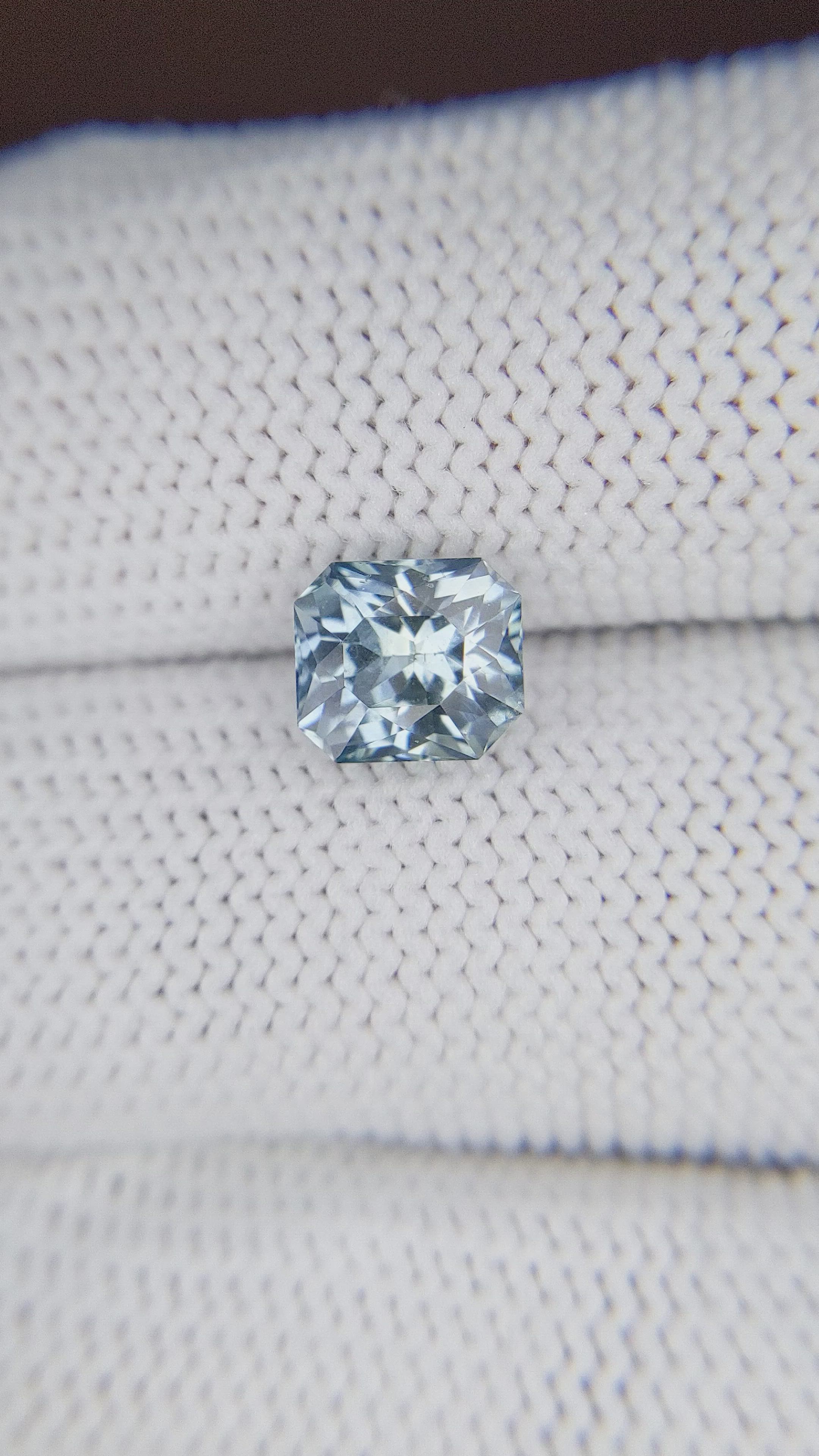 2.07 Ct. Blue Sapphire from Montana Size Video