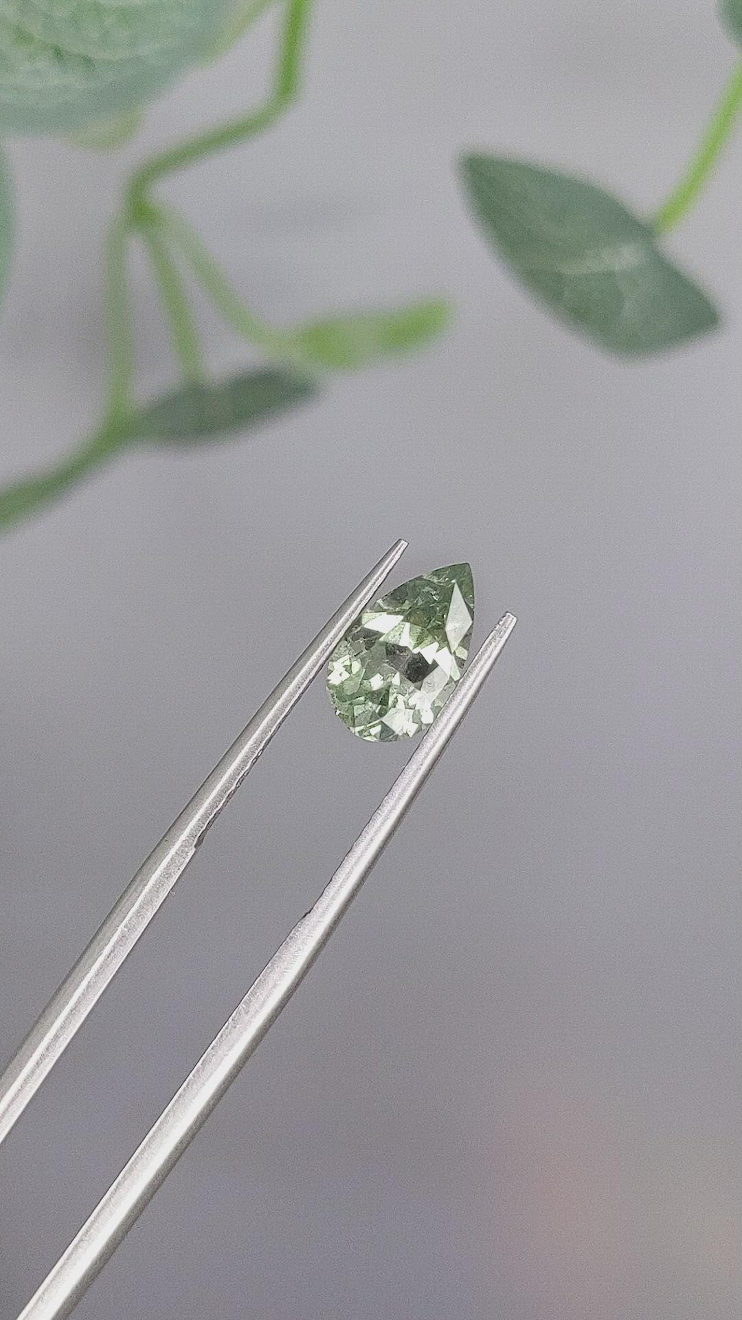 1.78 Ct. Green Sapphire from Montana Size Video