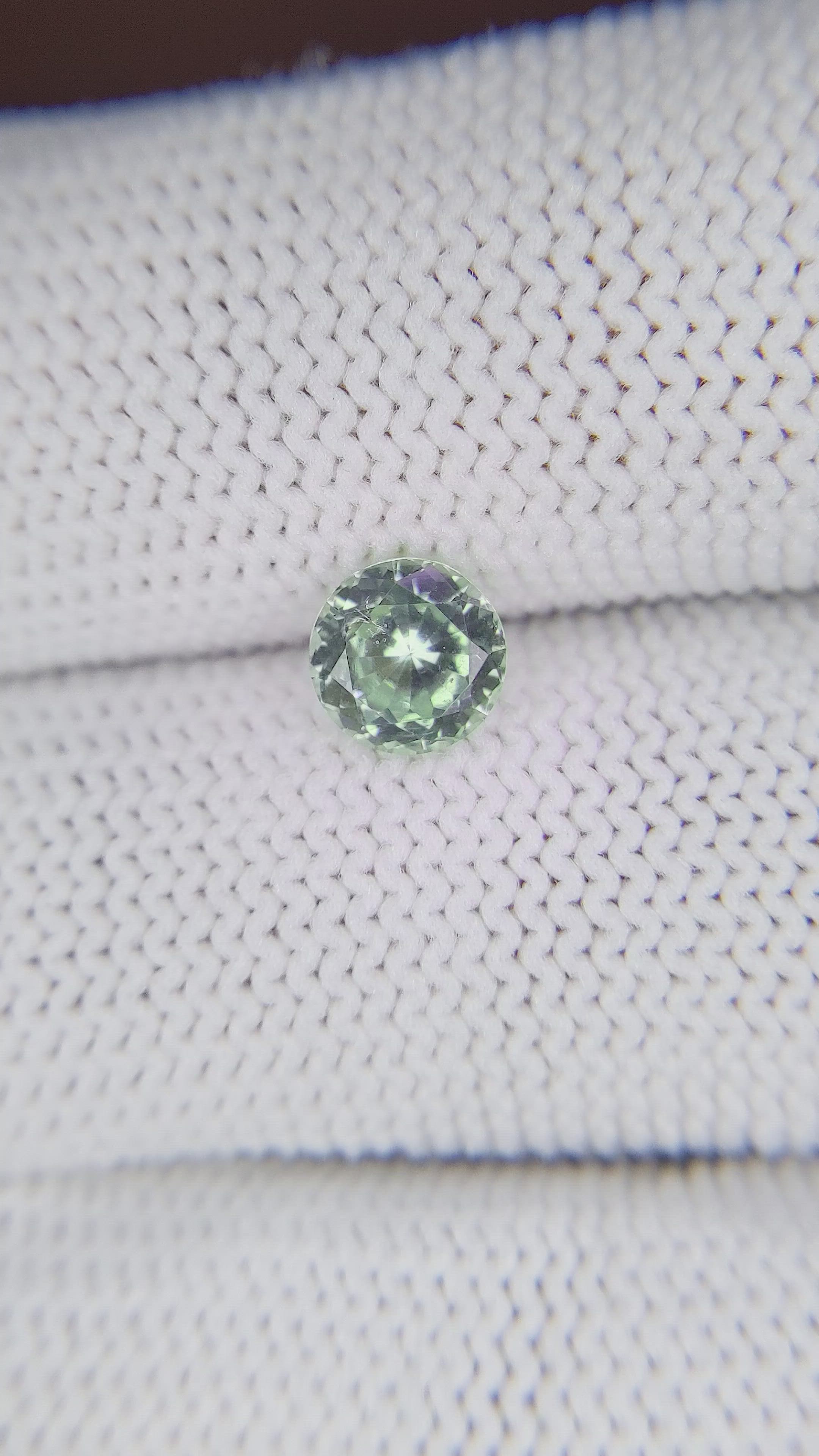1.13 Ct. Green Sapphire from Montana Size Video
