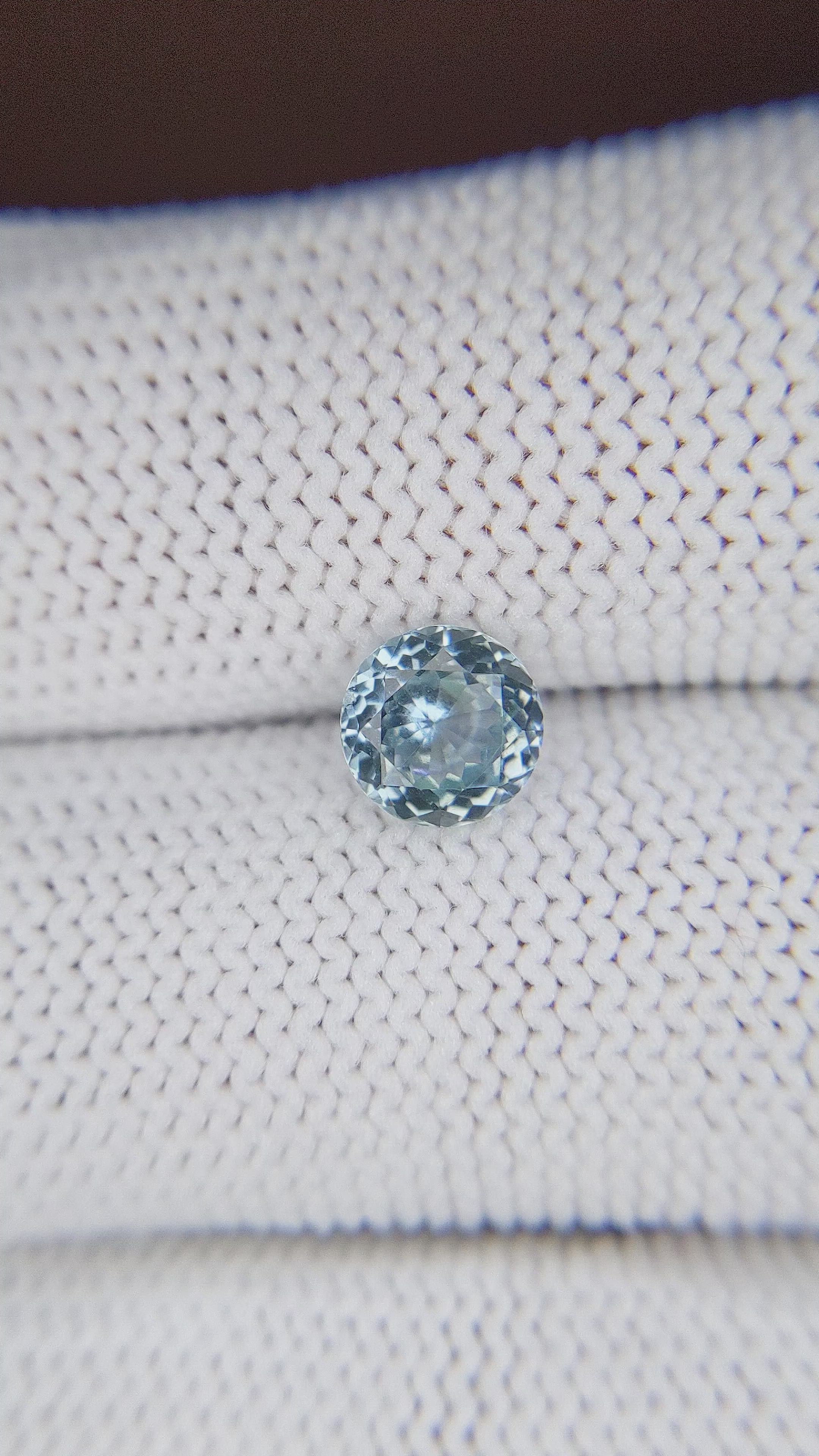 1.41 Ct. Greenish Blue Sapphire from Montana Size Video