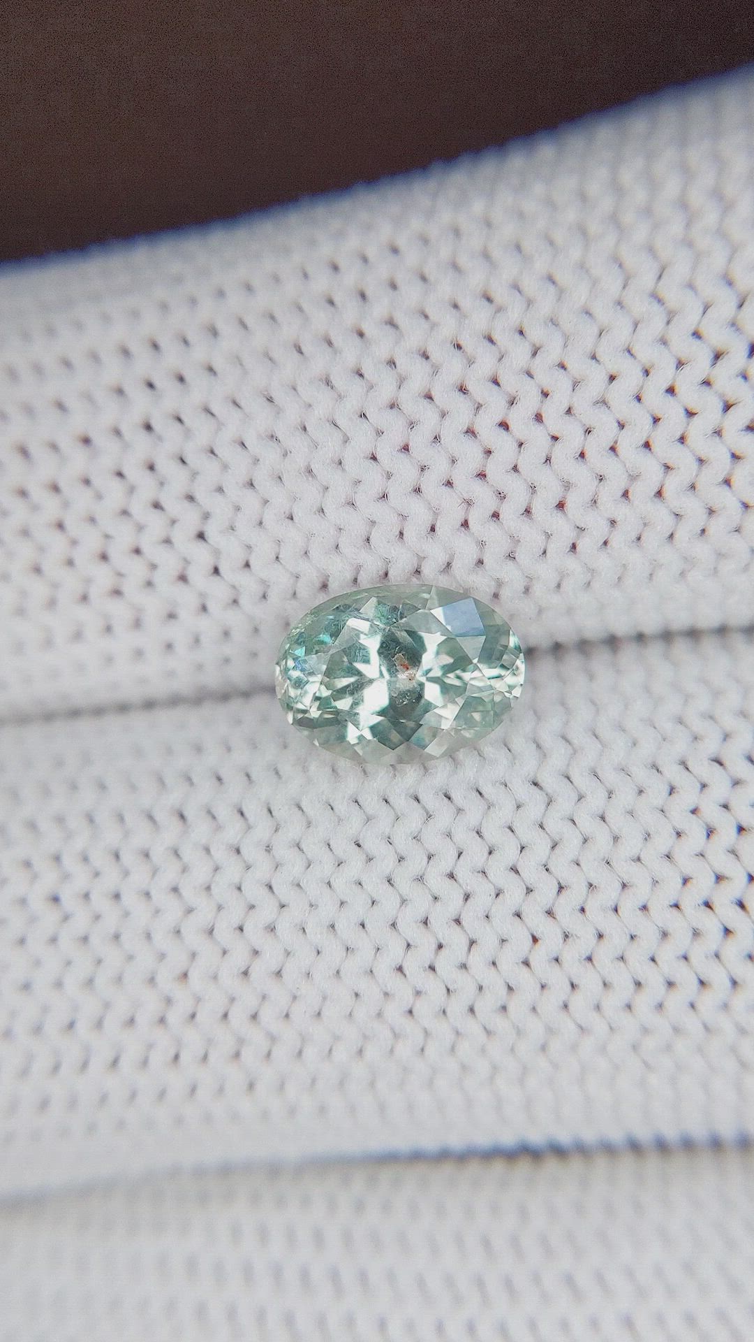1.77 Ct. Bluish Green Sapphire from Montana Size Video