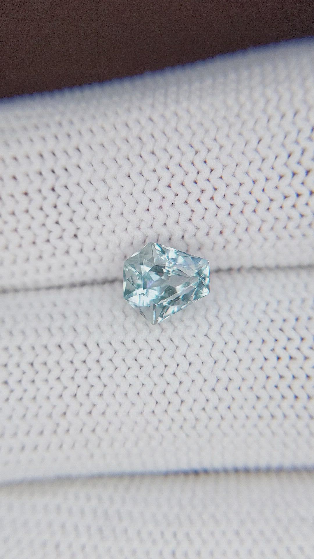 1.77 Ct. Greenish Blue Sapphire from Montana Size Video