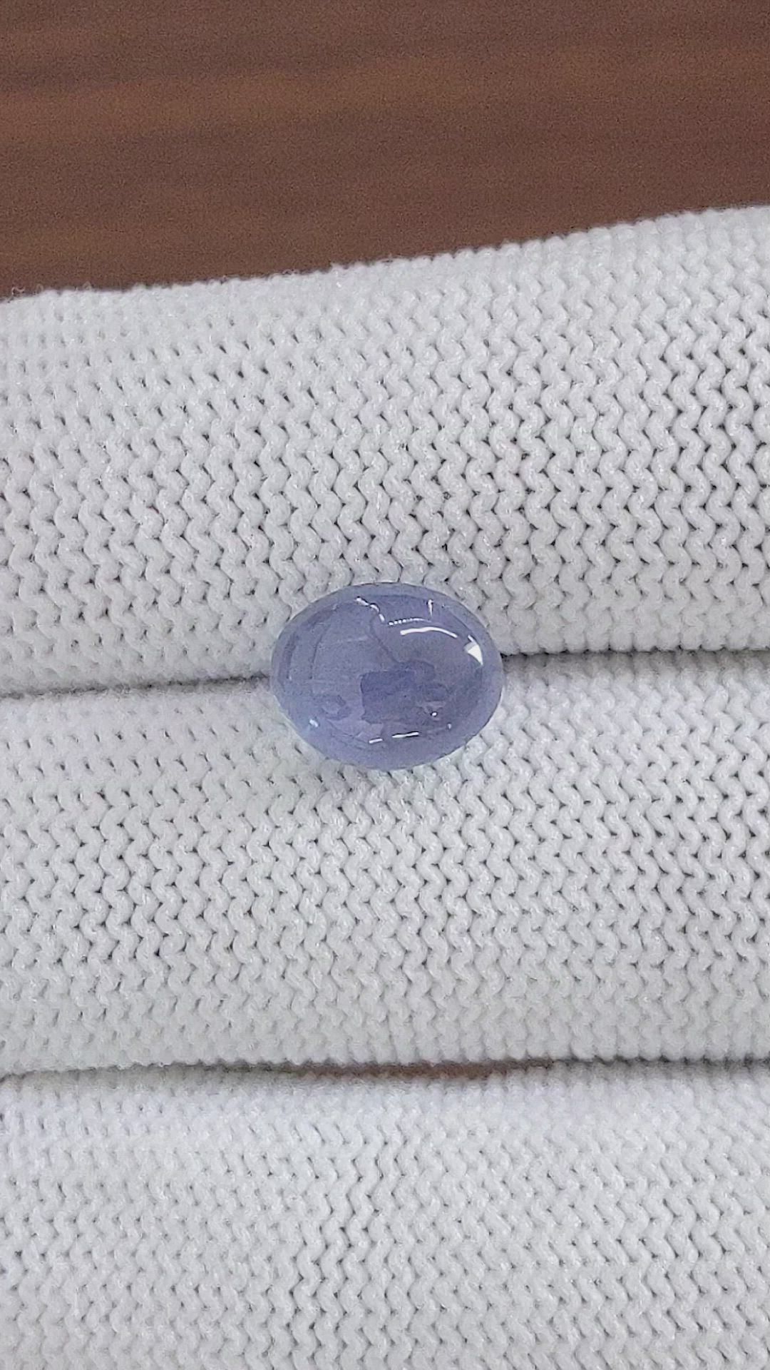 5.33 Ct. Blue Star Sapphire from Ceylon (Sri Lanka) Size Video