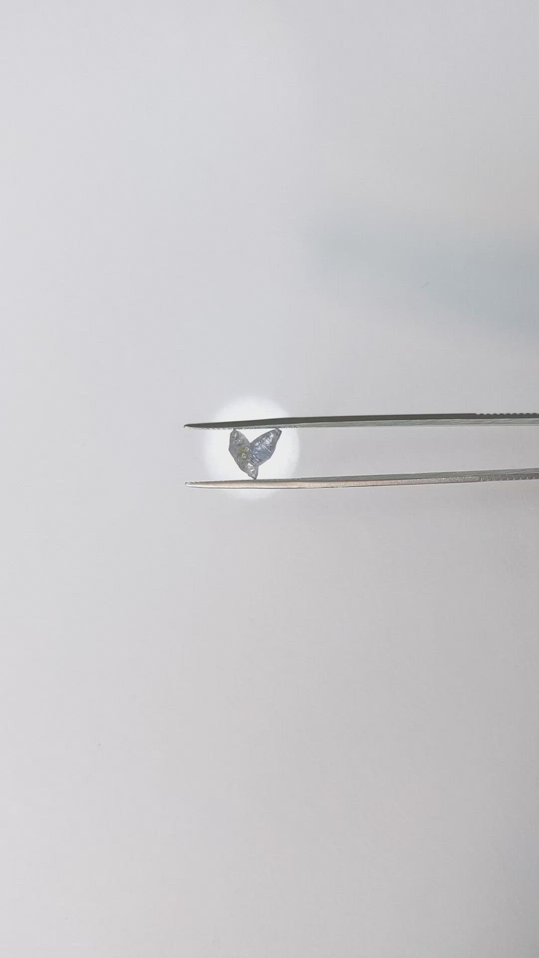 1.74 Ct. Blue Sapphire Crystal from Ceylon (Sri Lanka) Size Video