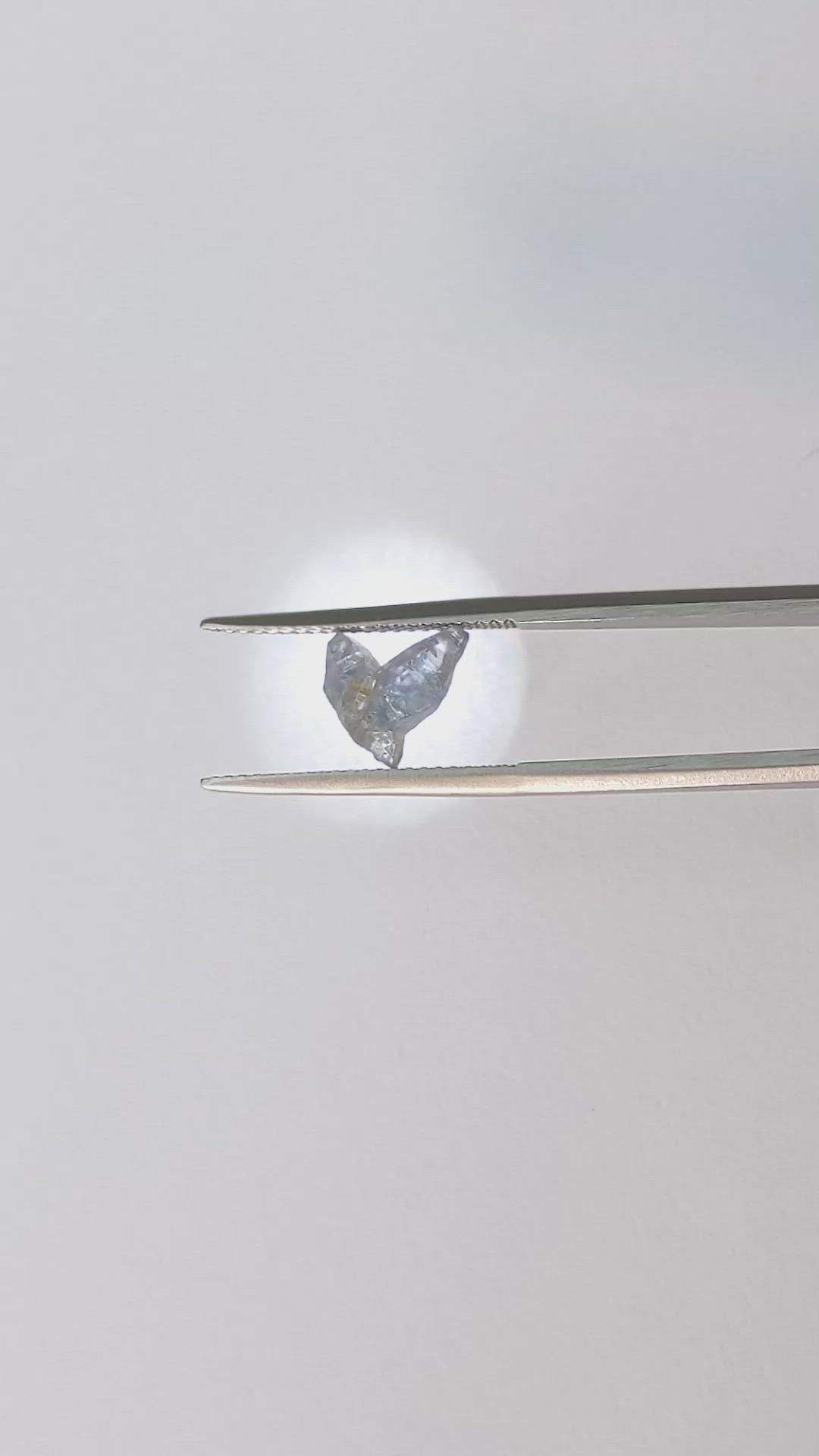 1.74 Ct. Blue Sapphire Crystal from Ceylon (Sri Lanka) Size Video