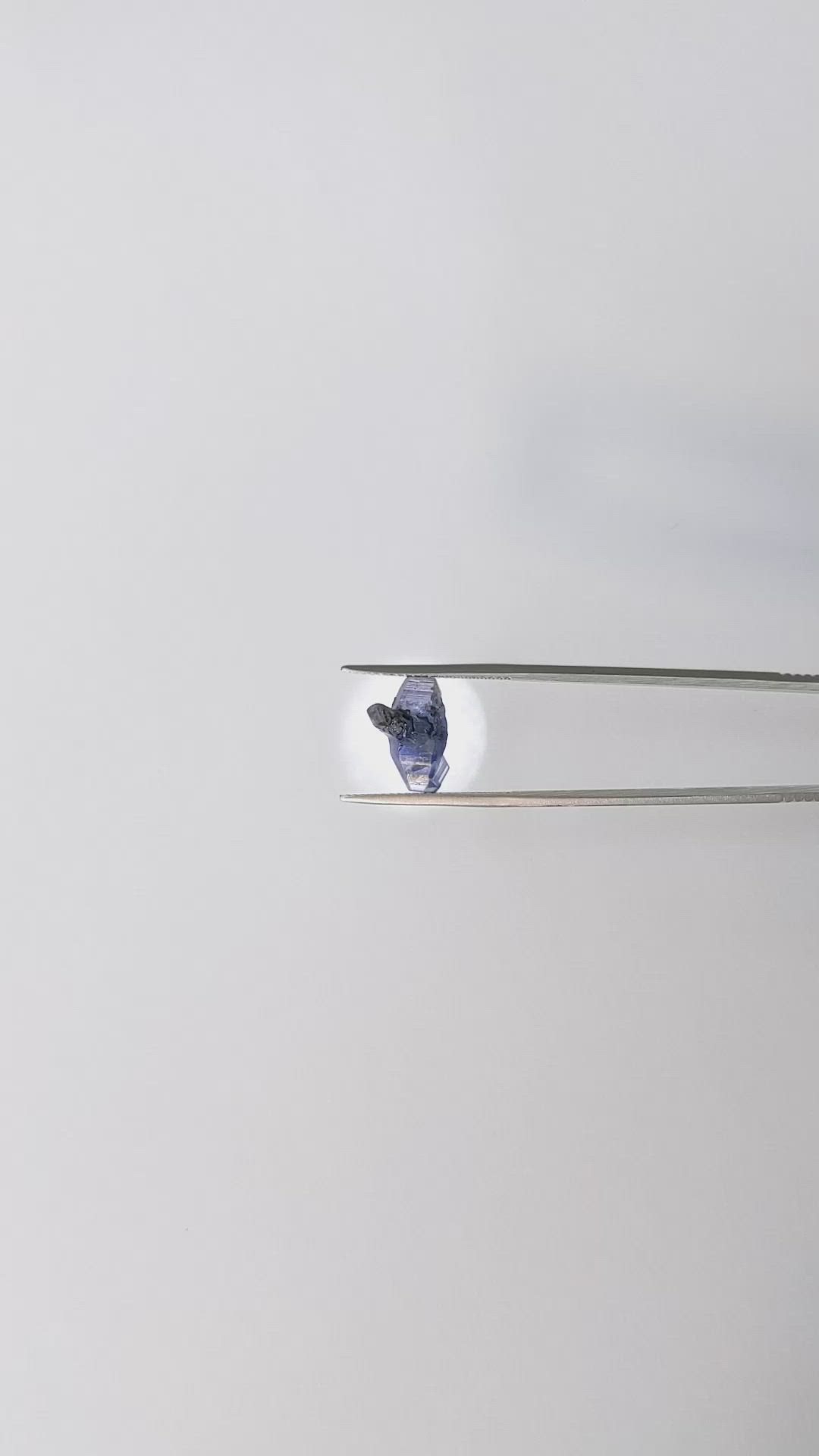 4.77 Ct. Blue Sapphire Crystal from Ceylon (Sri Lanka) Size Video