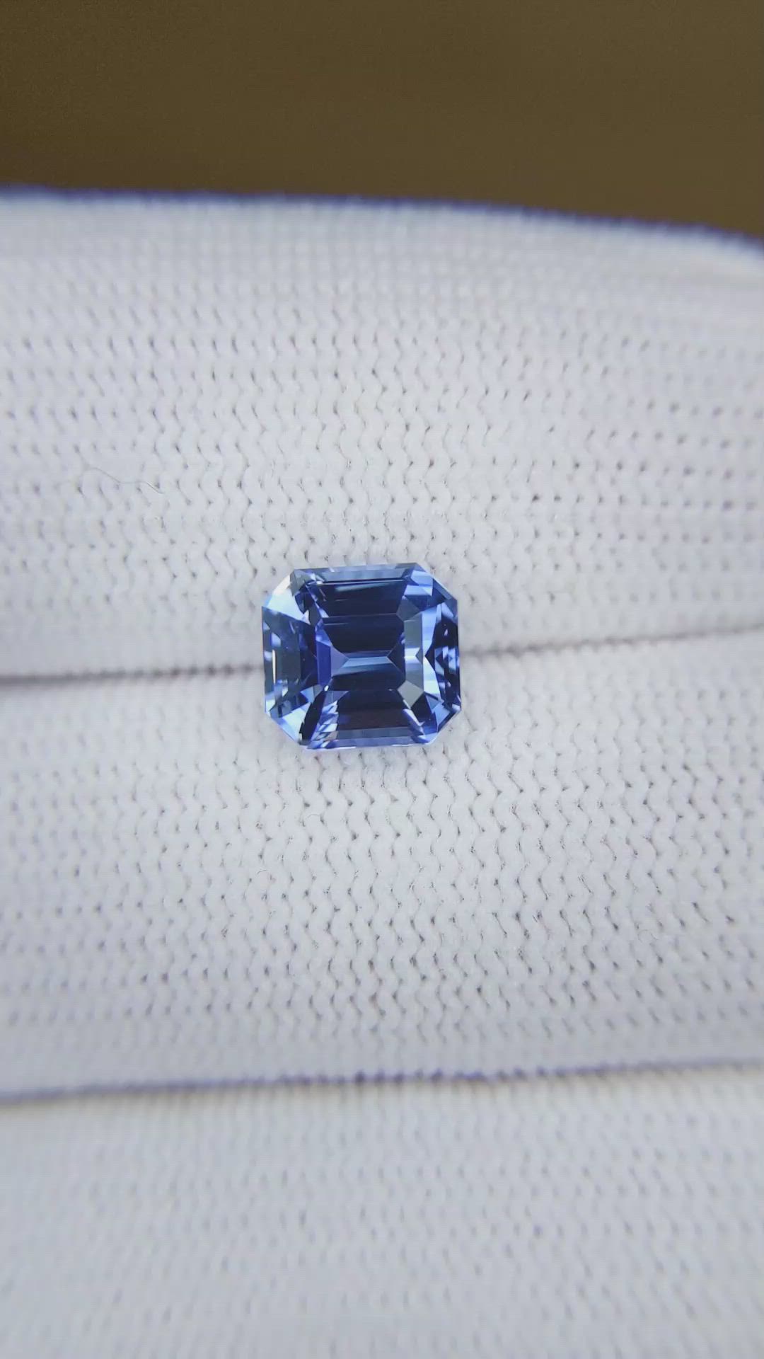 2.30 Ct. Blue Sapphire from Ceylon (Sri Lanka) Size Video