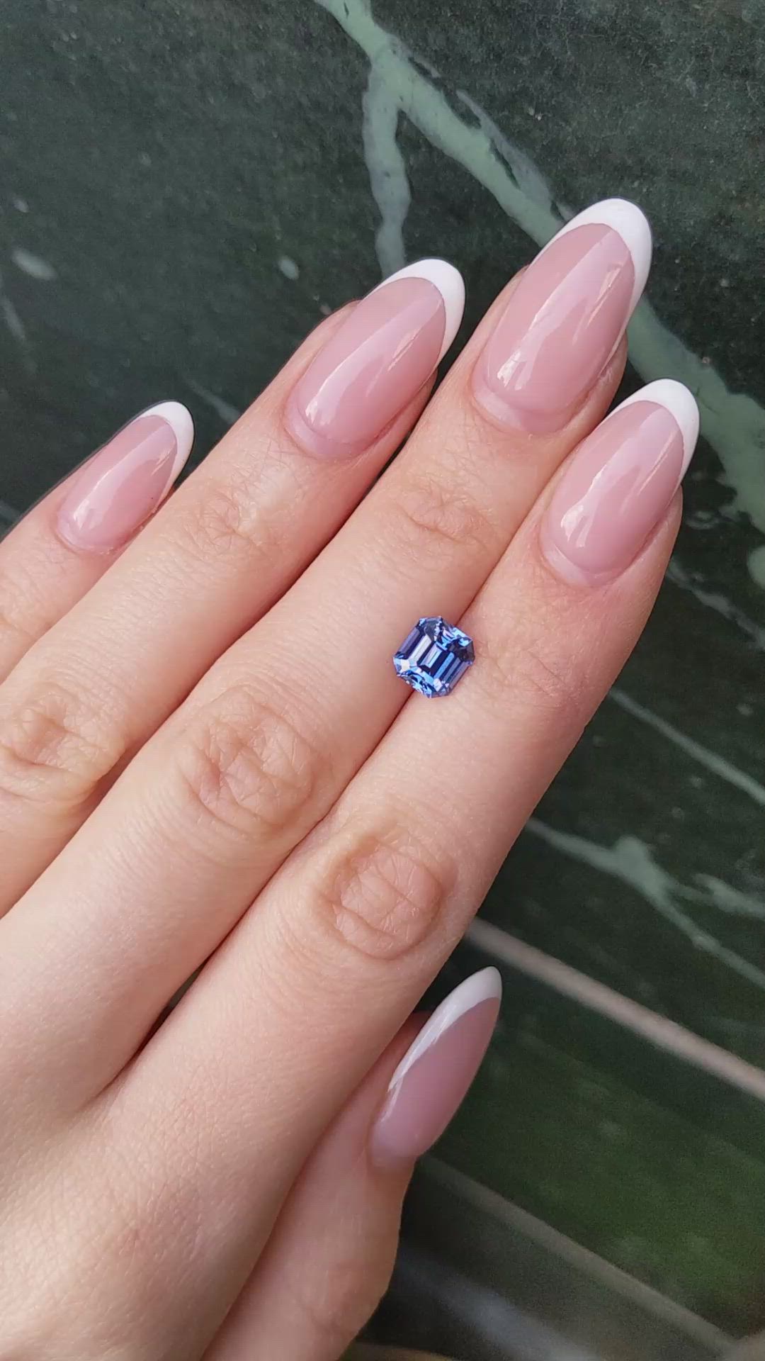 2.30 Ct. Blue Sapphire from Ceylon (Sri Lanka) Size Video