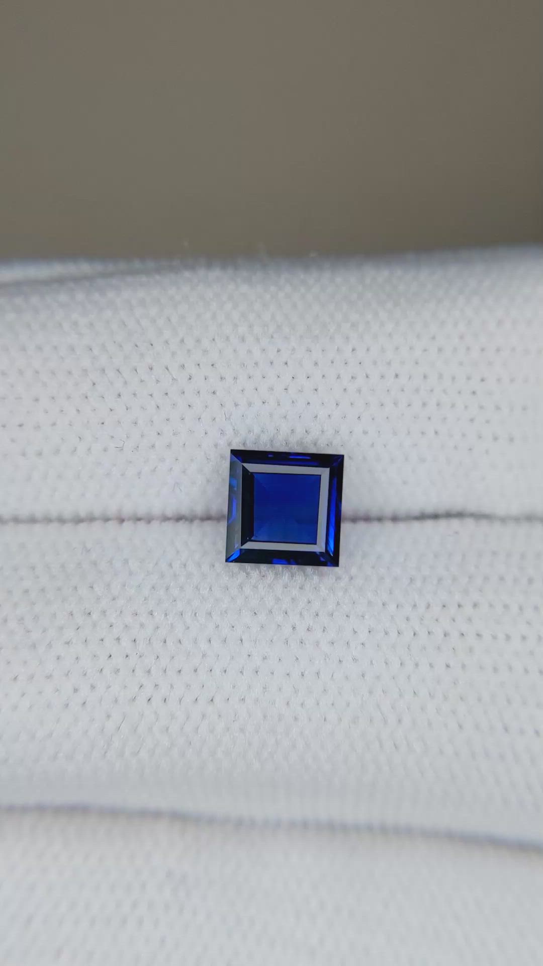 1.22 Ct. Blue Sapphire from Ceylon (Sri Lanka) Size Video