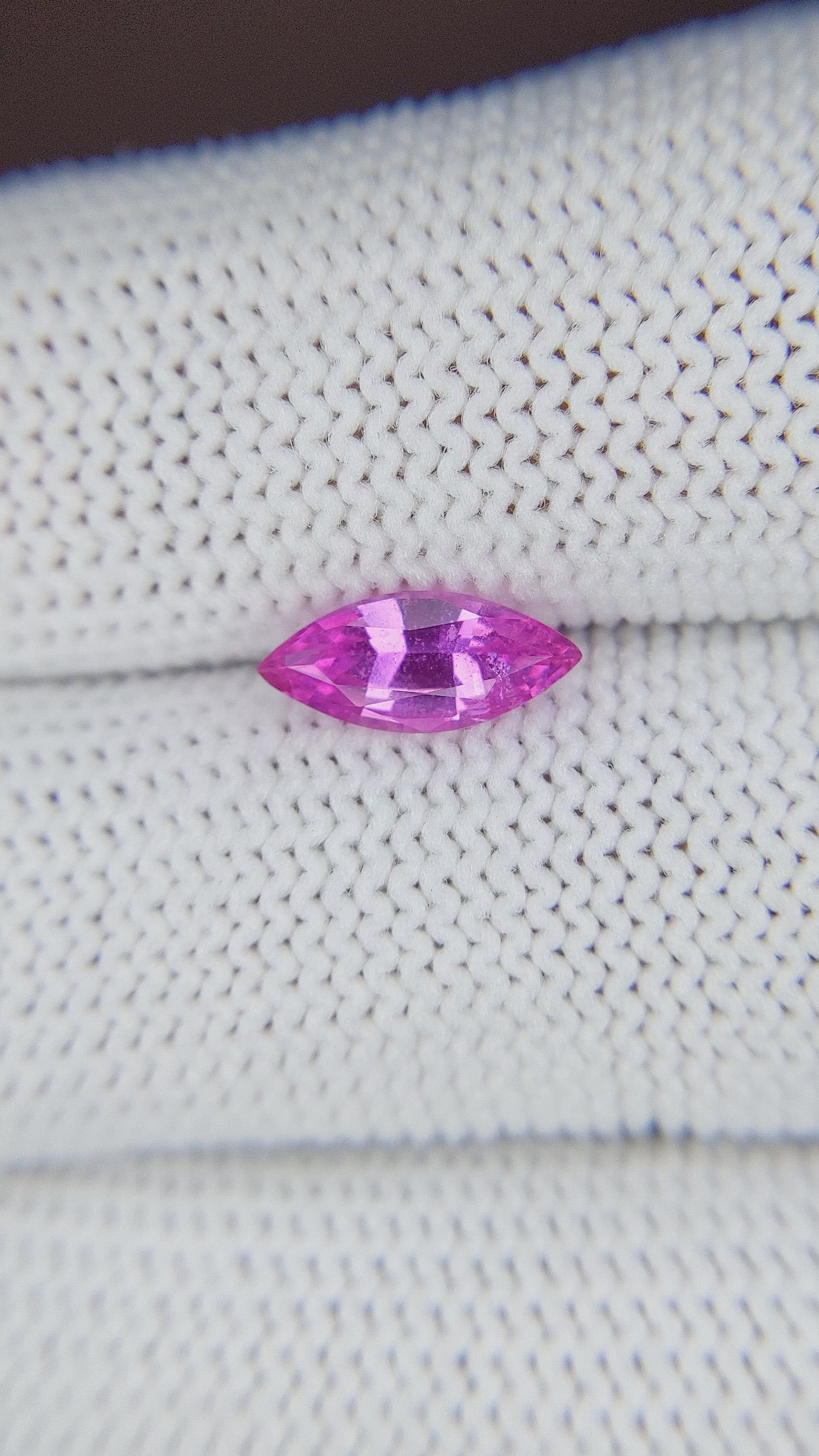 1.17 Ct. Purplish Pink Sapphire from Africa Size Video