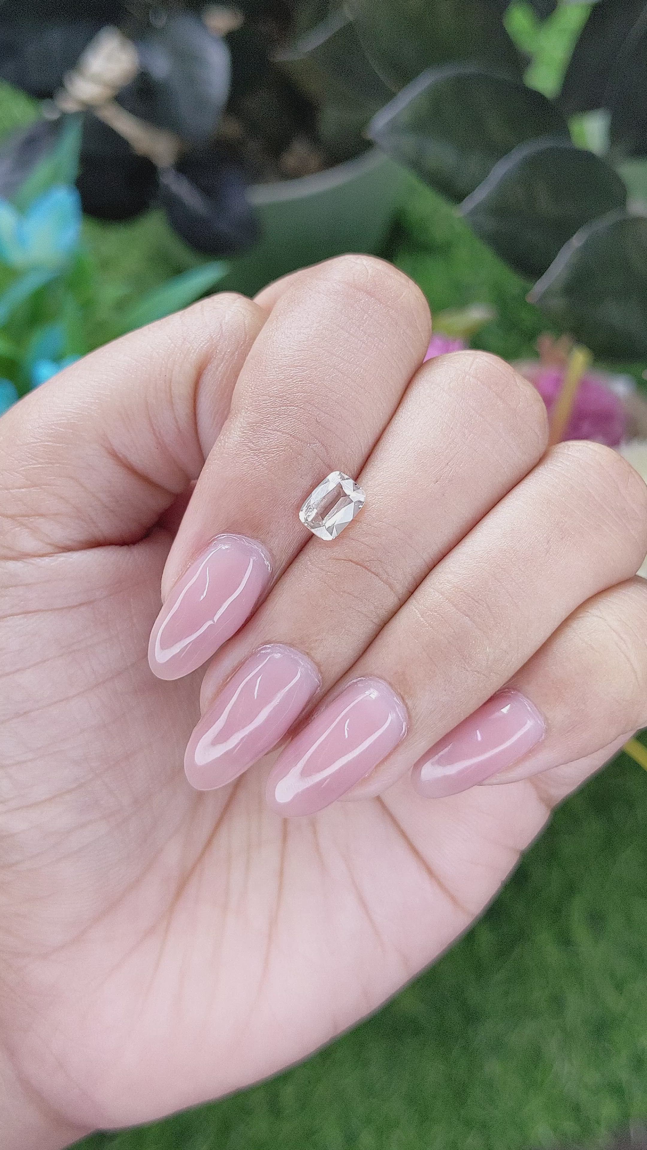 1.08 Ct. Peach Sapphire from Africa Size Video