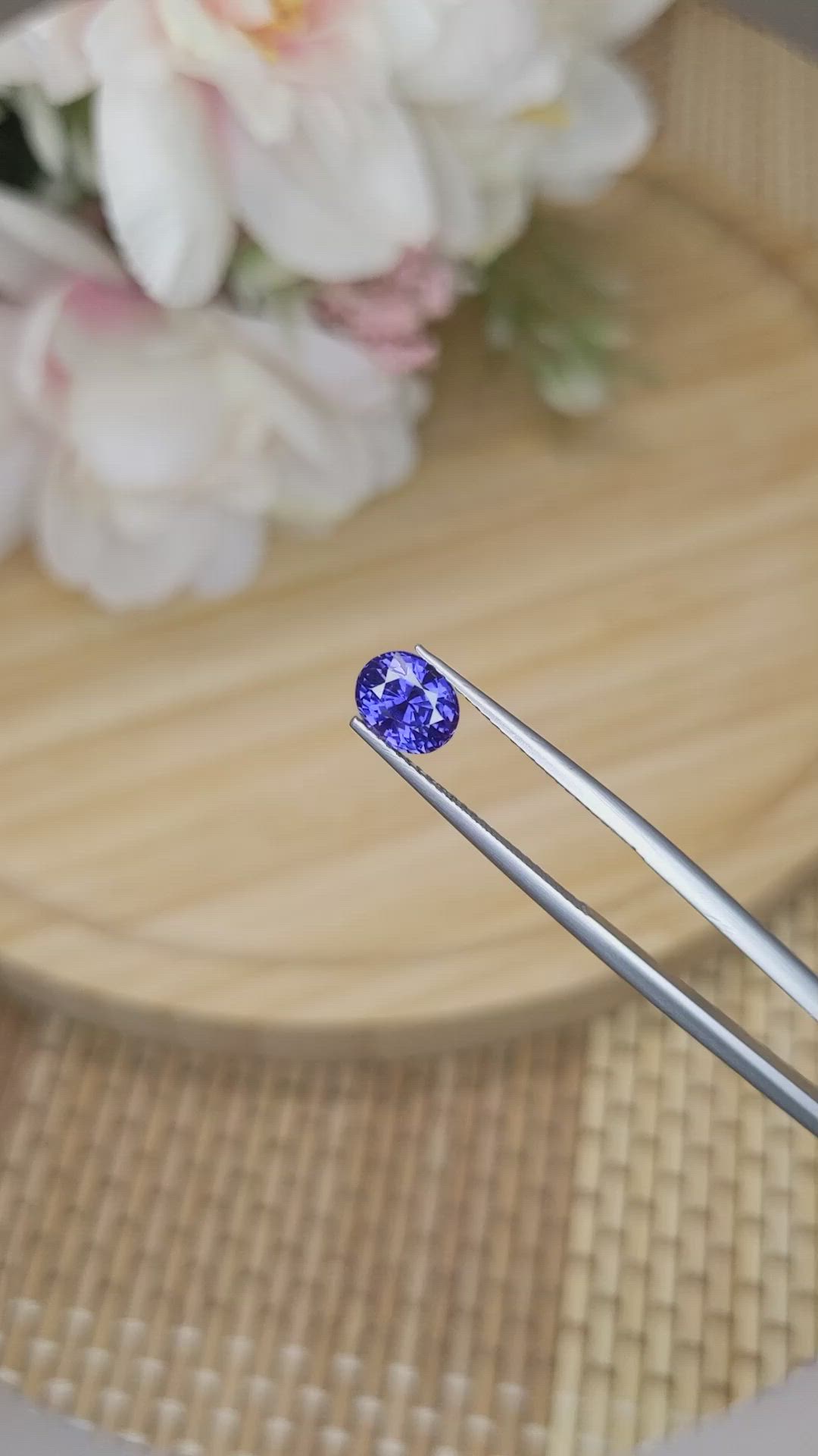 1.76 Ct. Color Change Sapphire from Ceylon (Sri Lanka) Size Video