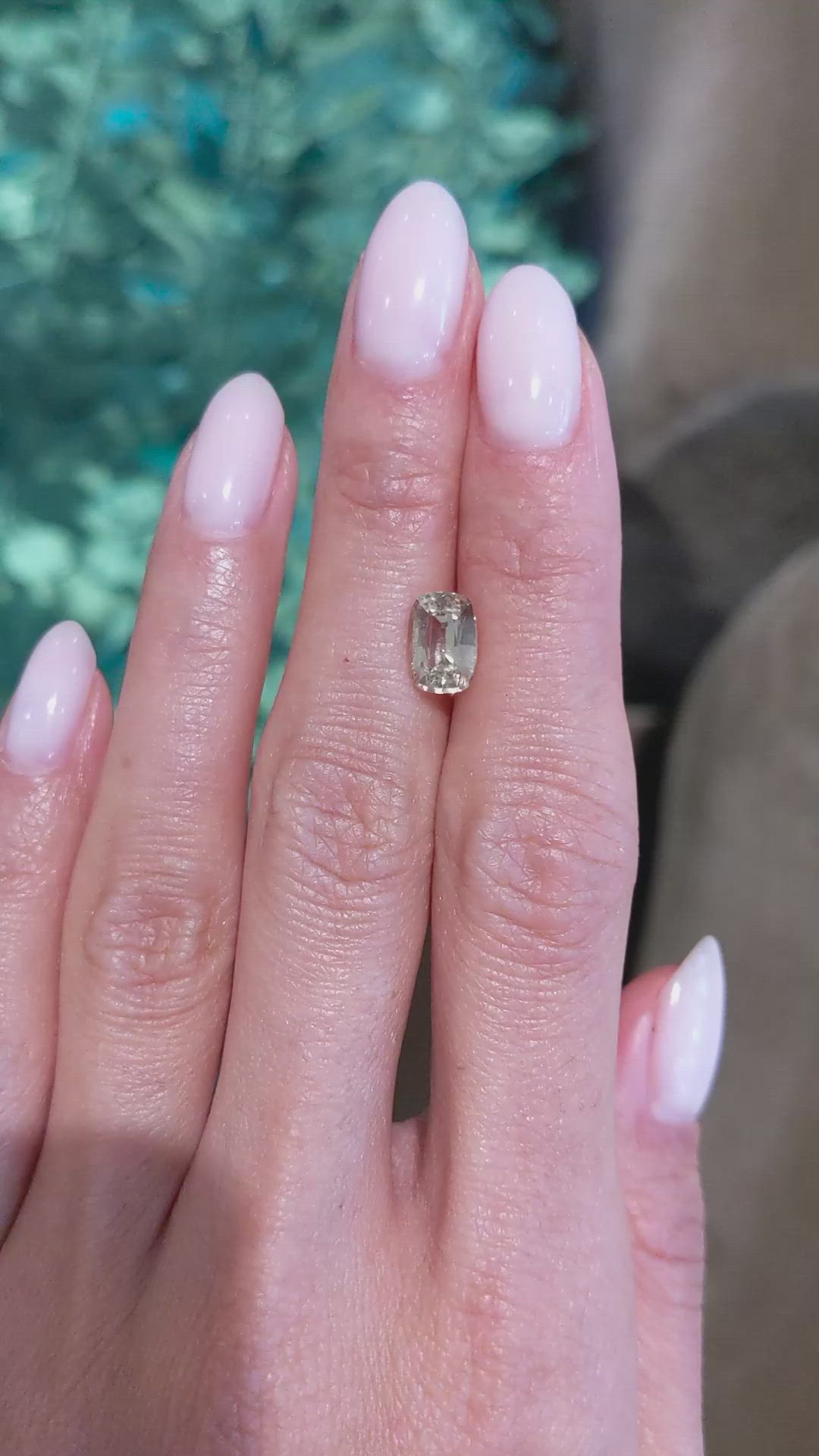 1.92 Ct. Yellow Sapphire from Ceylon (Sri Lanka) Size Video