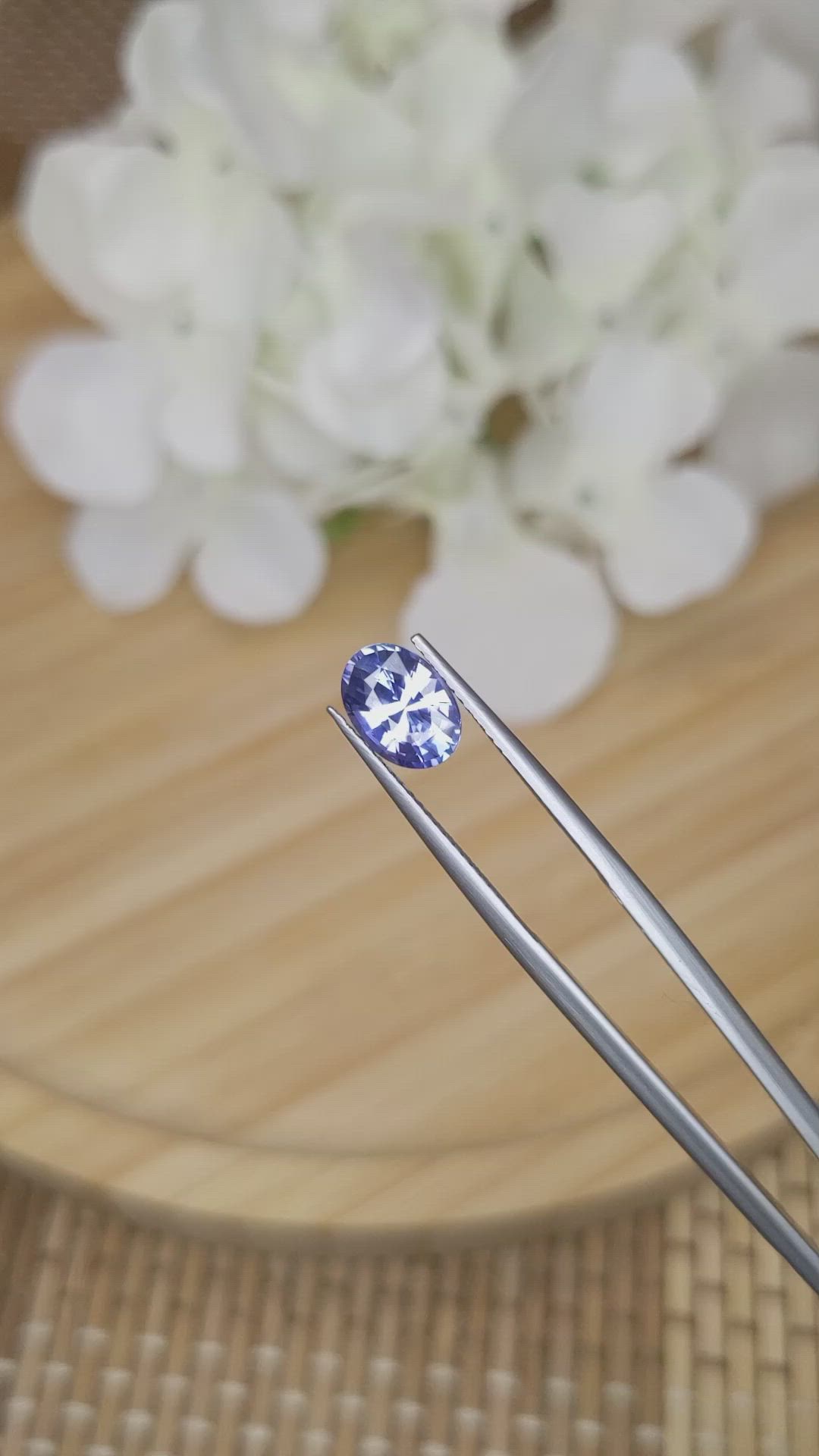 2.05 Ct. Blue Sapphire from Ceylon (Sri Lanka) Size Video
