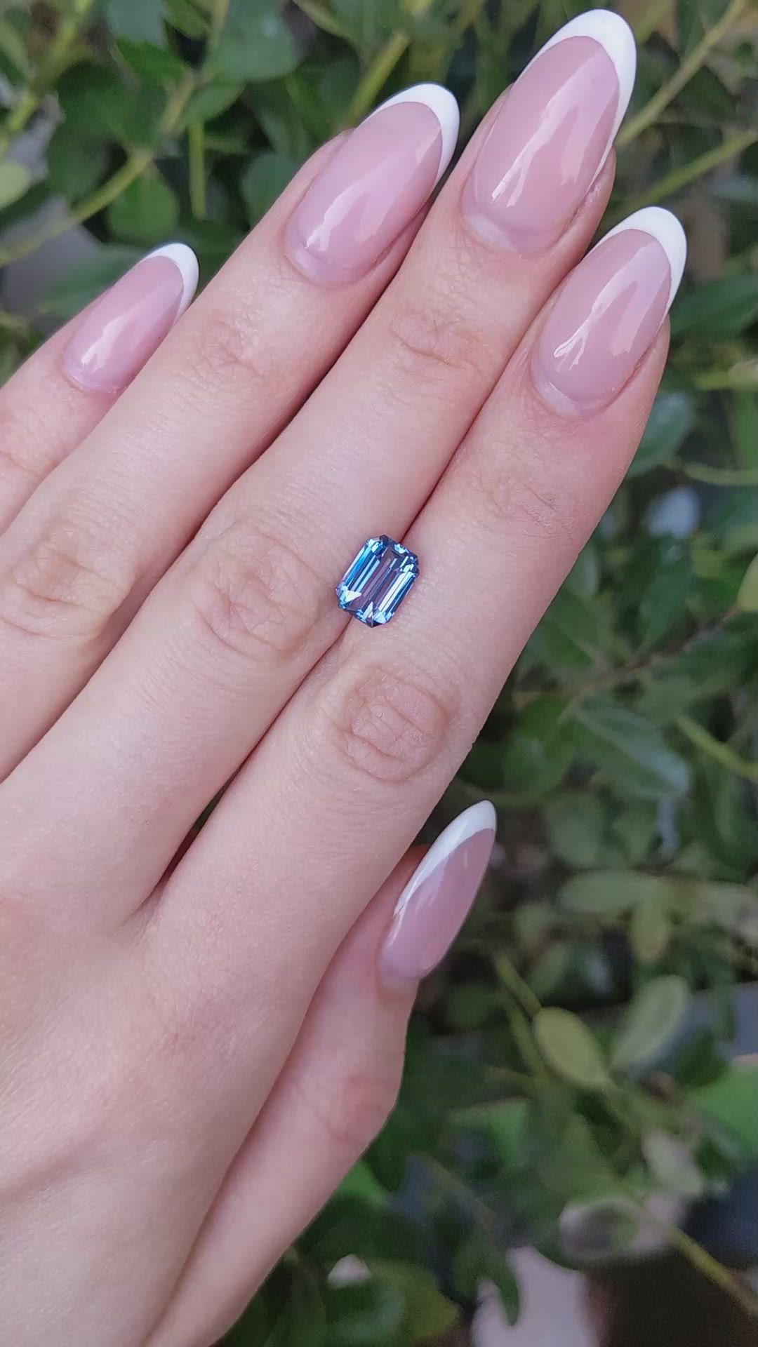 3.02 Ct. Blue Sapphire from Ceylon (Sri Lanka) Size Video