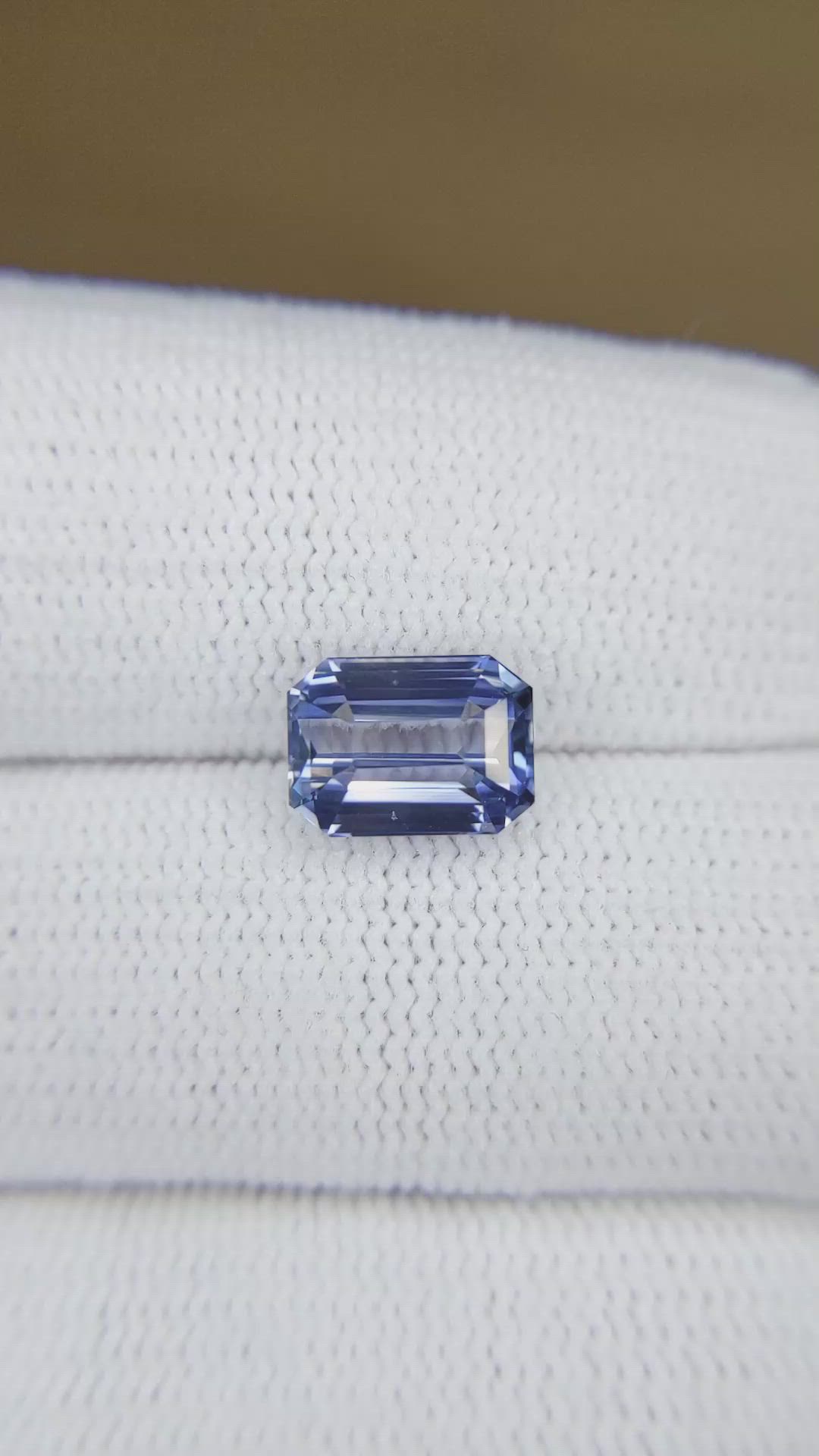 3.02 Ct. Blue Sapphire from Ceylon (Sri Lanka) Size Video