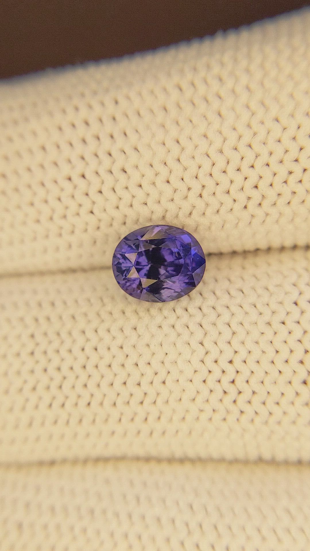 2.01 Ct. Color Change Sapphire from Ceylon (Sri Lanka) Size Video