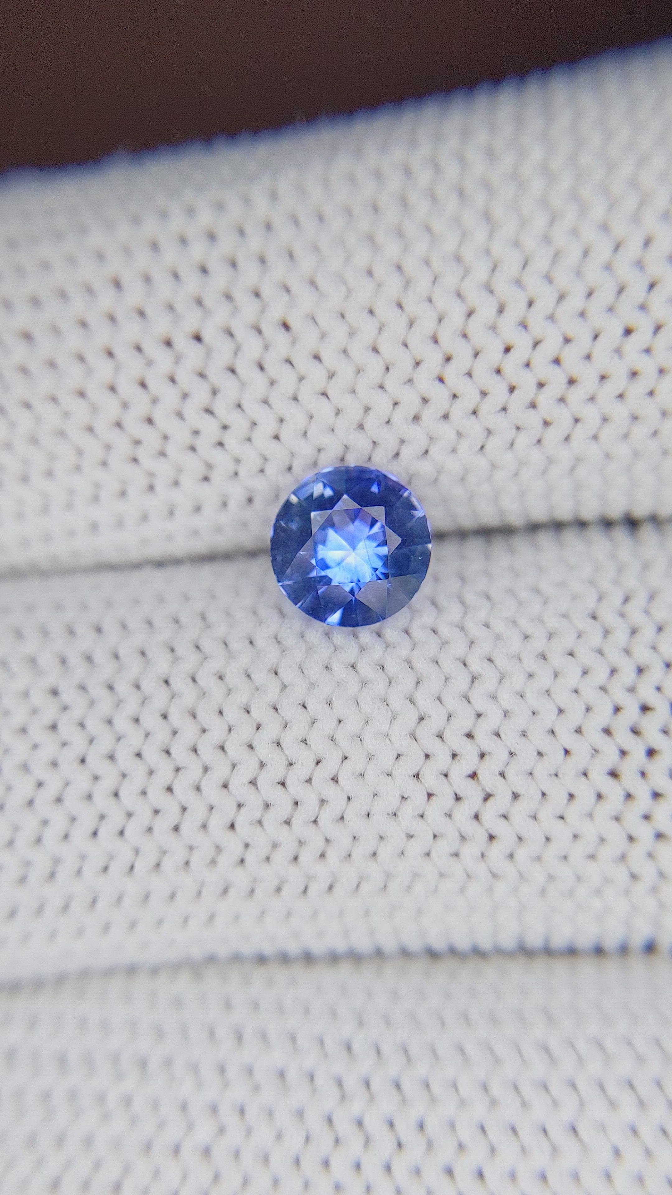 1.14 Ct. Blue Sapphire from Tanzania Size Video
