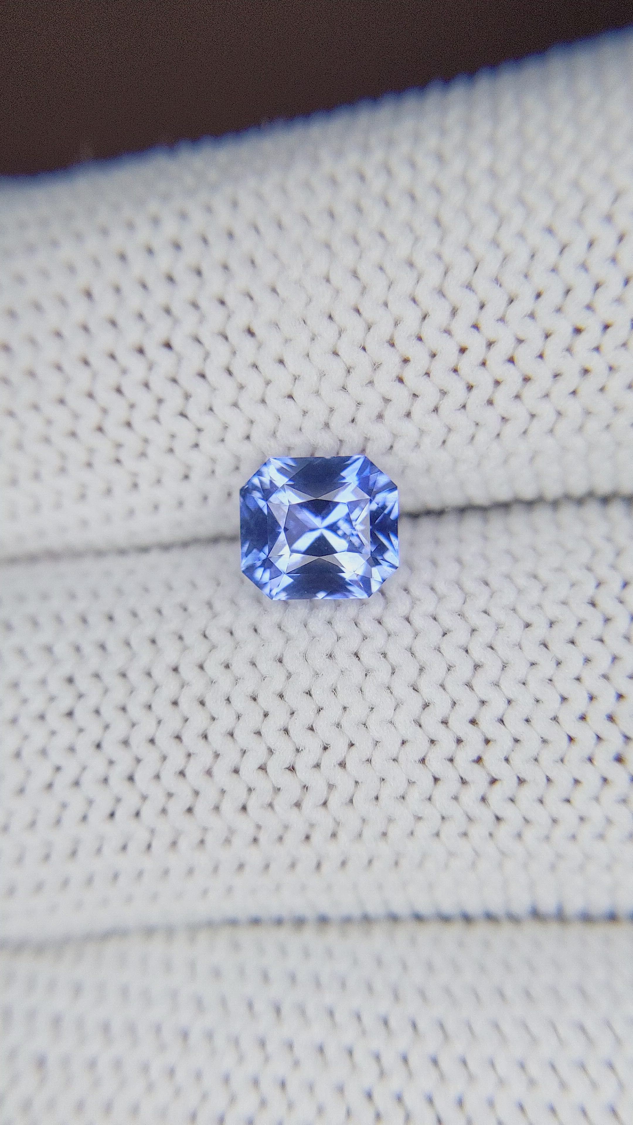 1.59 Ct. Blue Sapphire from Madagascar Size Video