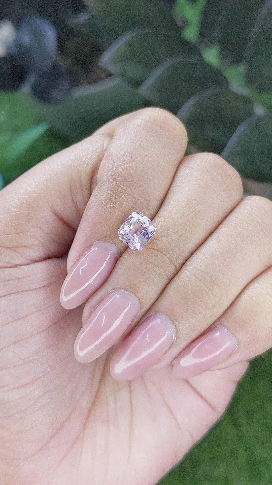 2.05 Ct. Purplish Pink Sapphire from Madagascar Size Video