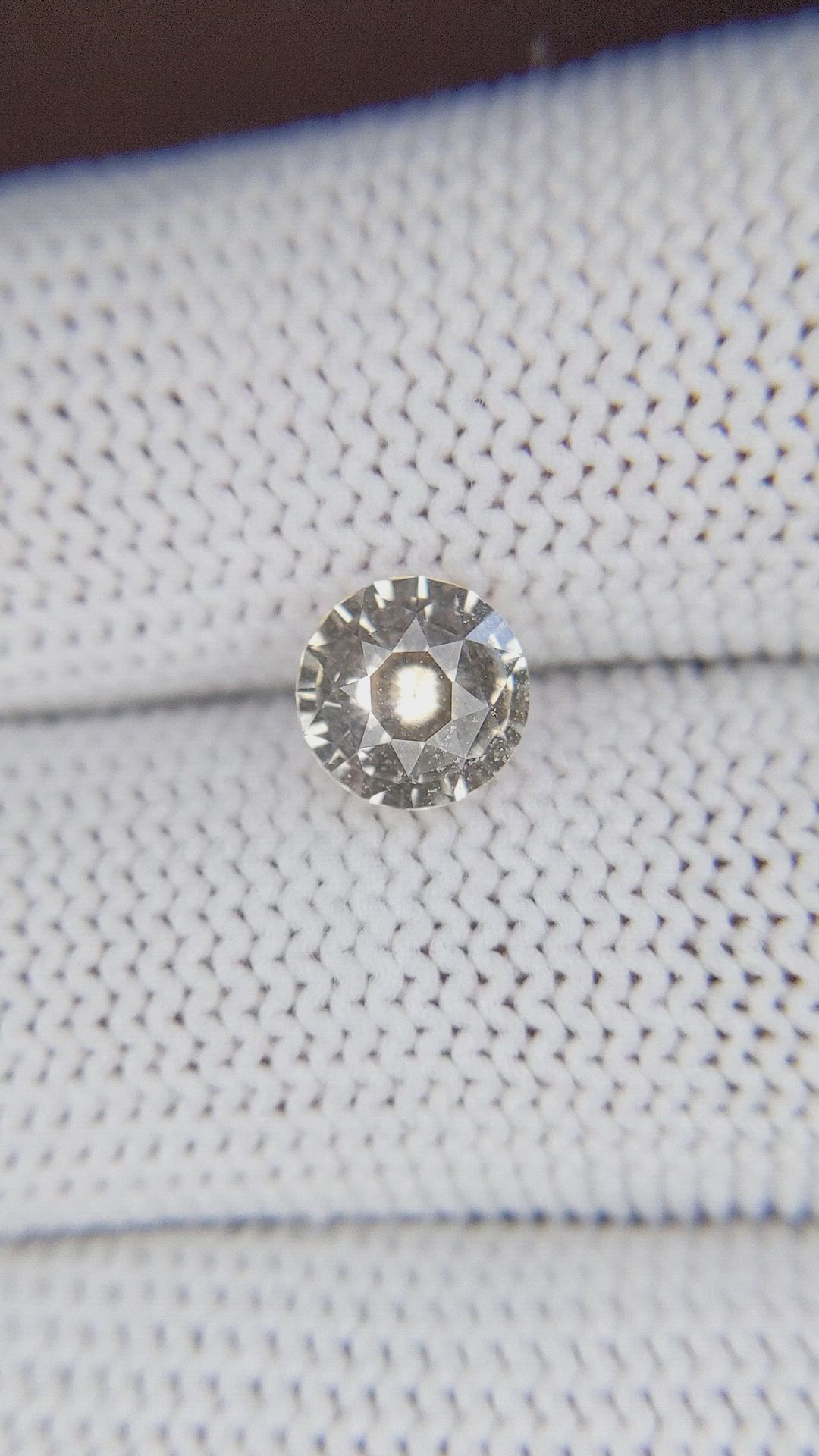 2.04 Ct. Peach Sapphire from Madagascar Size Video