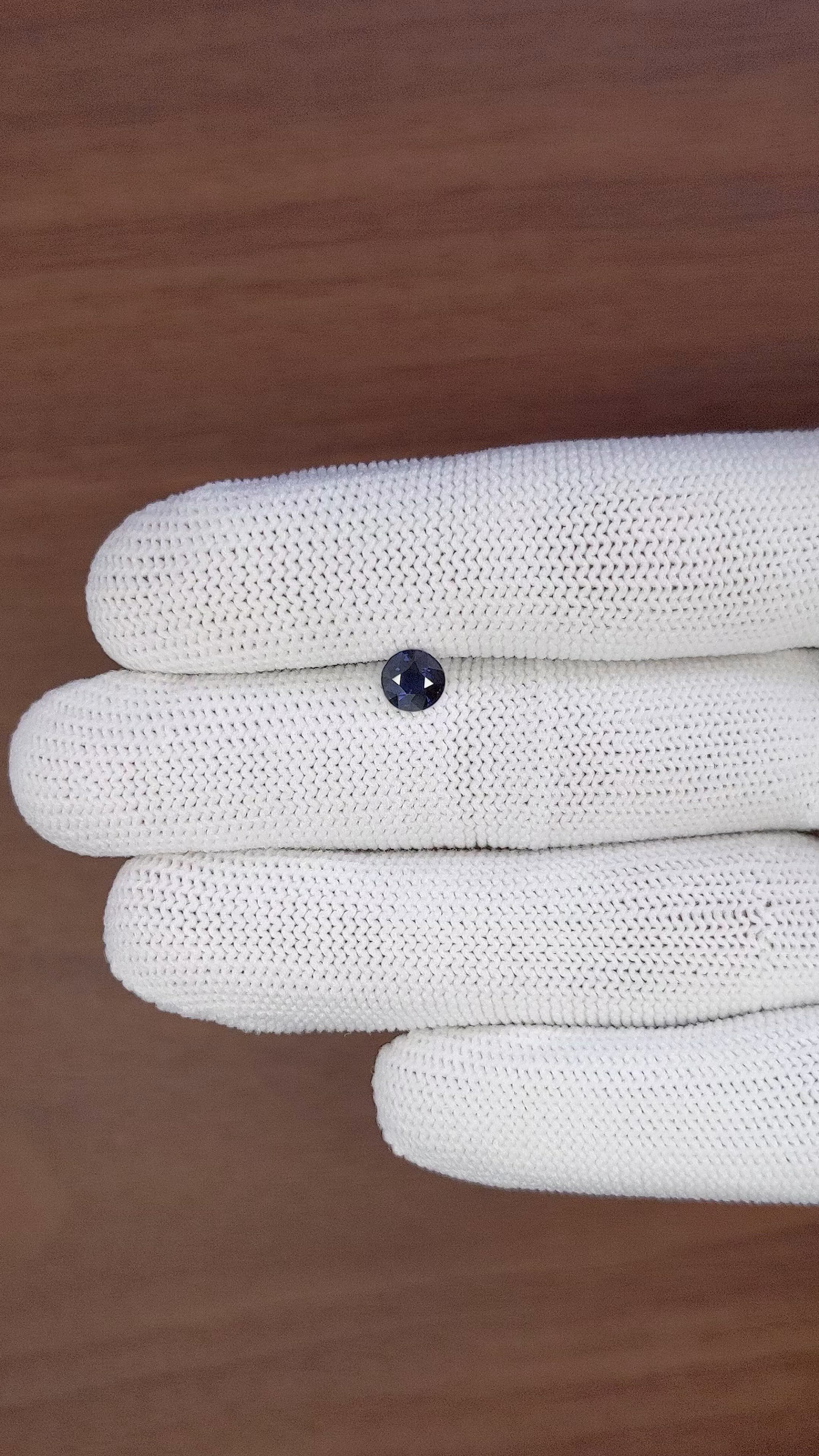 0.85 Ct. Blue Sapphire from Nigeria Size Video