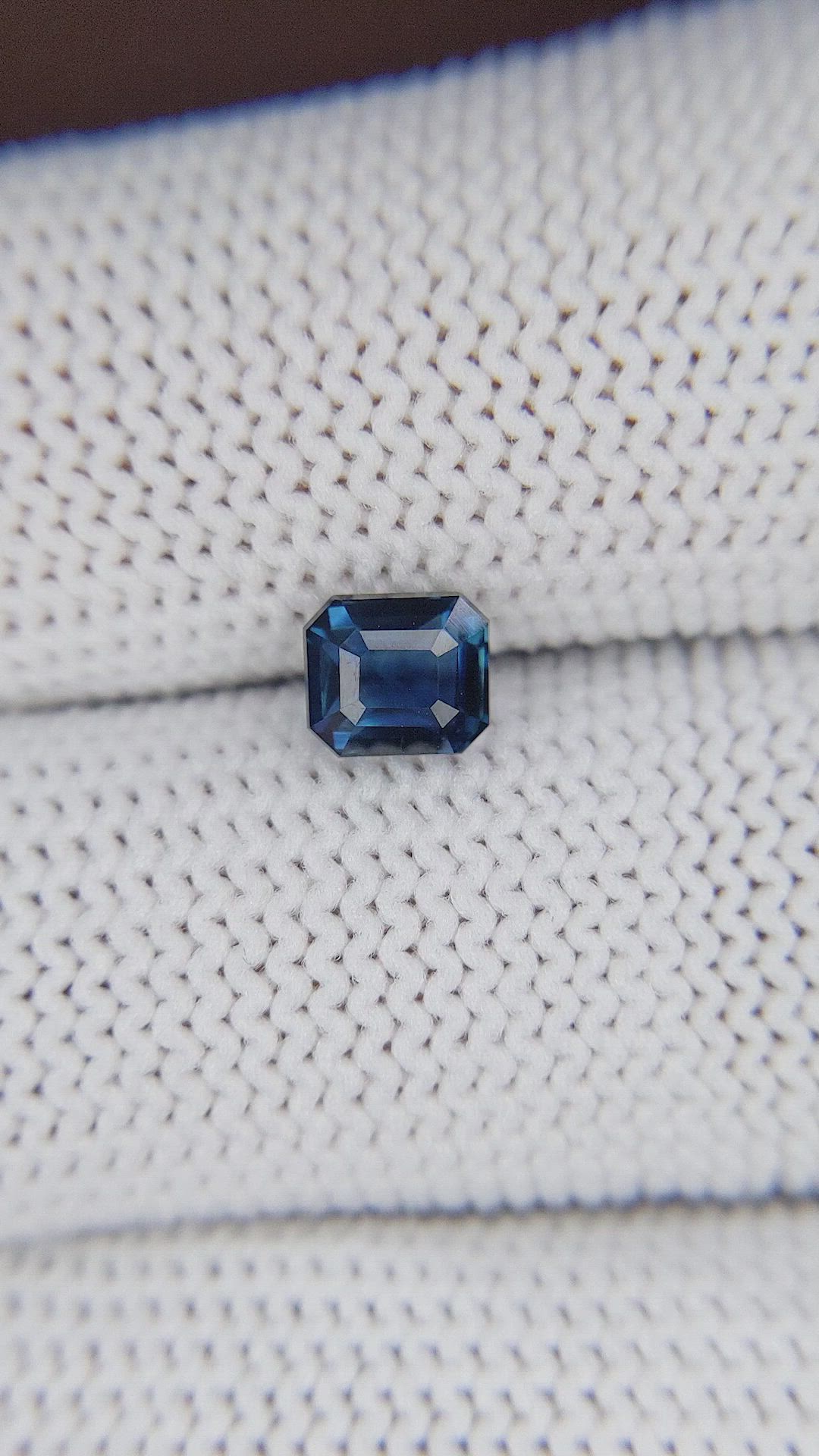 1.06 Ct. Blue Sapphire from Nigeria Size Video