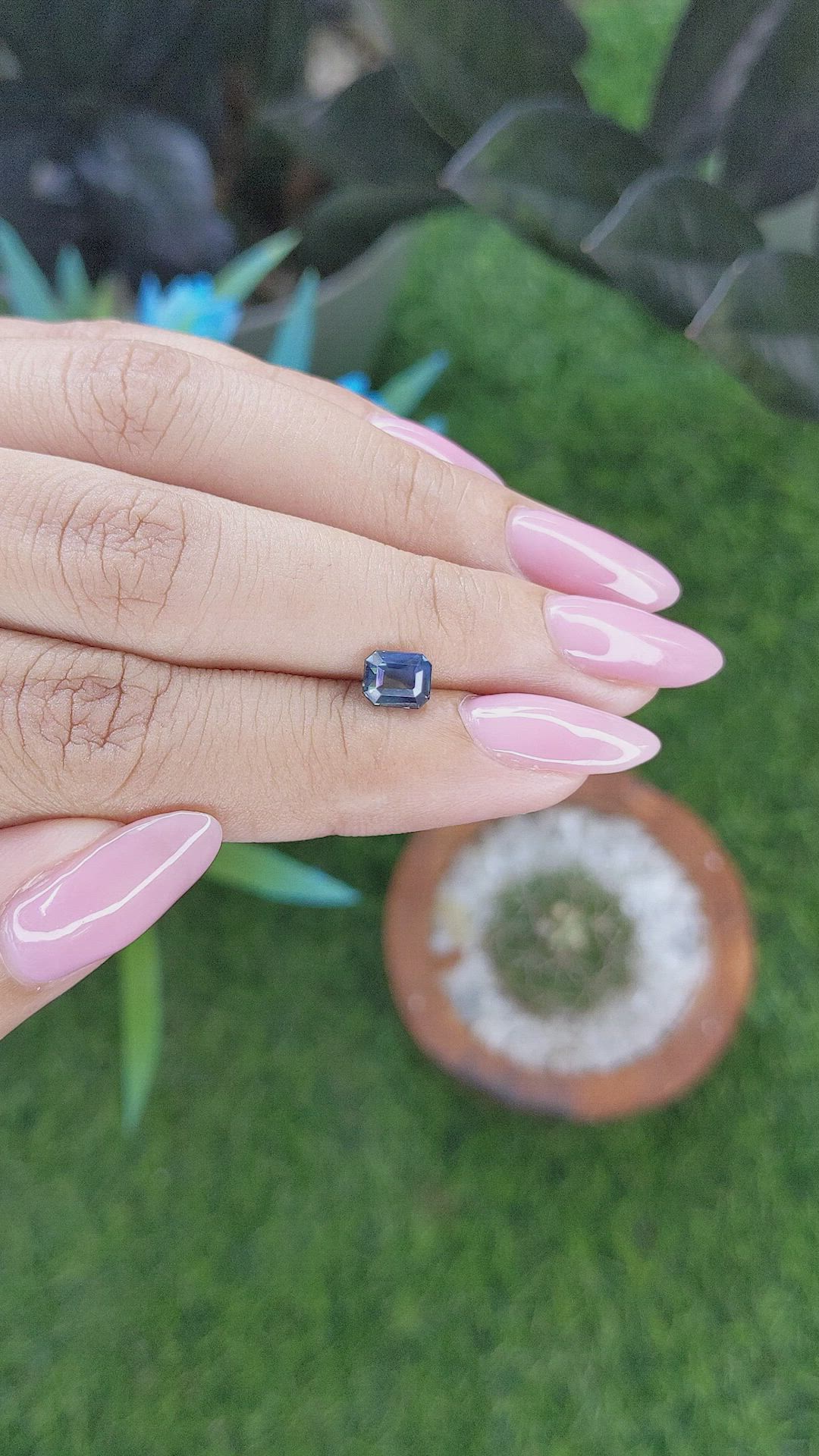 1.11 Ct. Bi Color / Parti Sapphire from Nigeria Size Video
