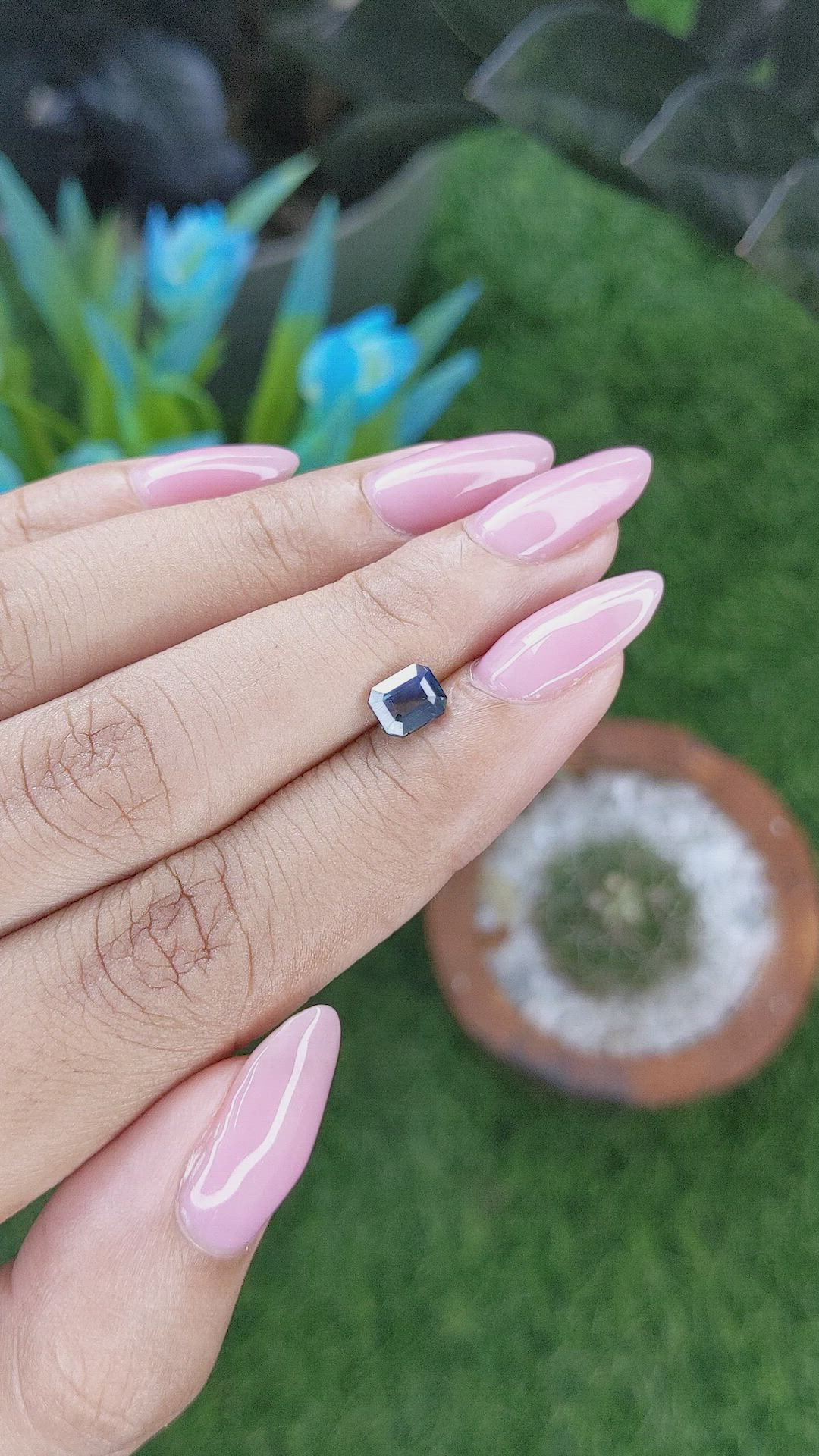 1.11 Ct. Bi Color / Parti Sapphire from Nigeria Size Video