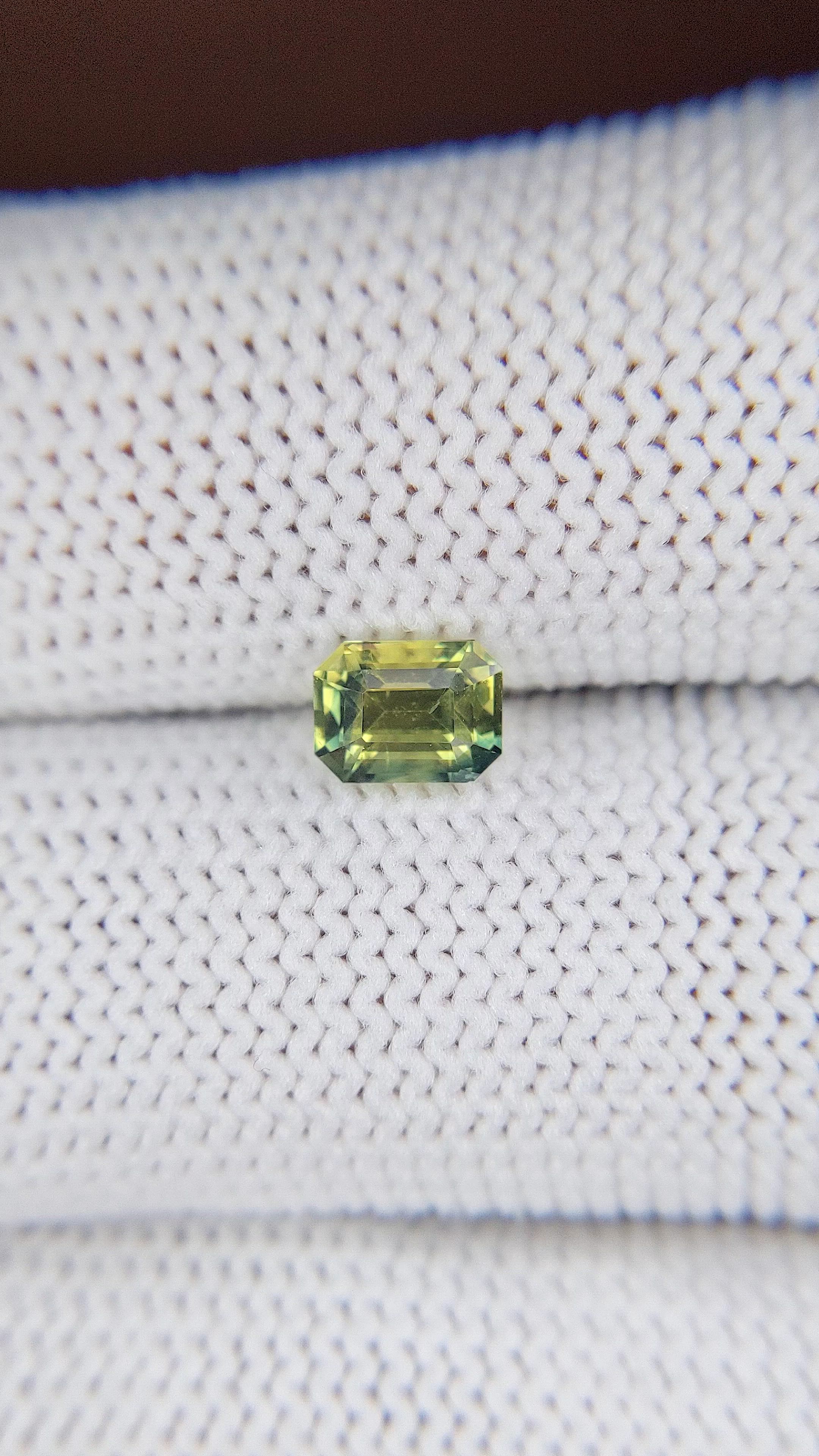 1.13 Ct. Bi Color / Parti Sapphire from Nigeria Size Video
