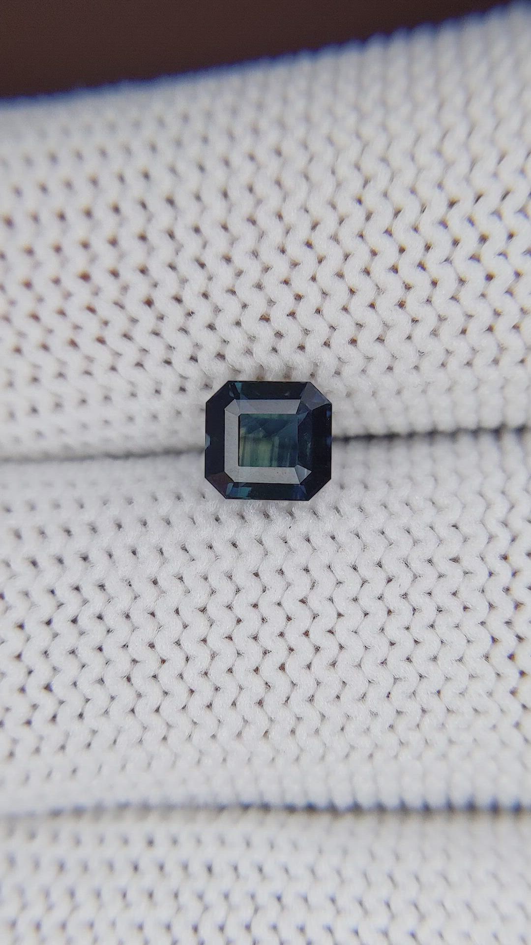 1.16 Ct. Greenish Blue Sapphire from Nigeria Size Video