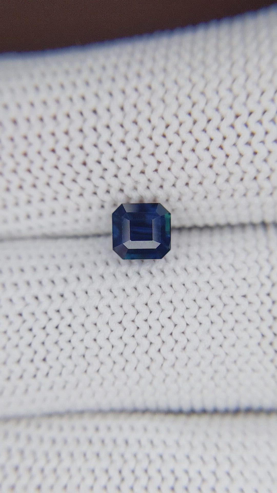 1.17 Ct. Greenish Blue Sapphire from Nigeria Size Video