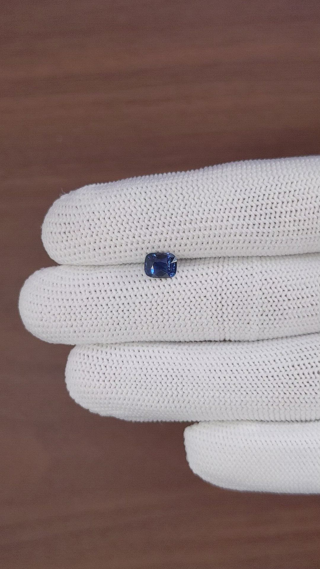 1.18 Ct. Blue Sapphire from Nigeria Size Video