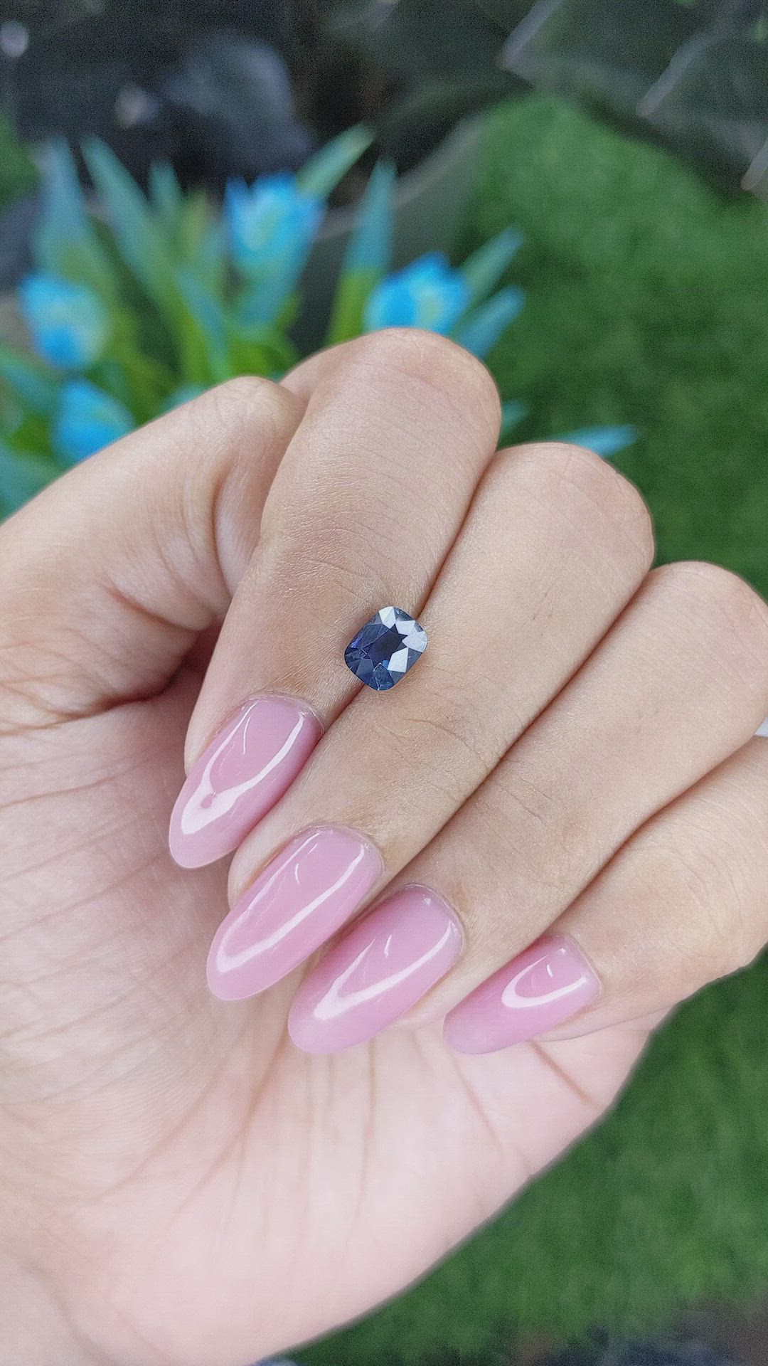 1.18 Ct. Blue Sapphire from Nigeria Size Video