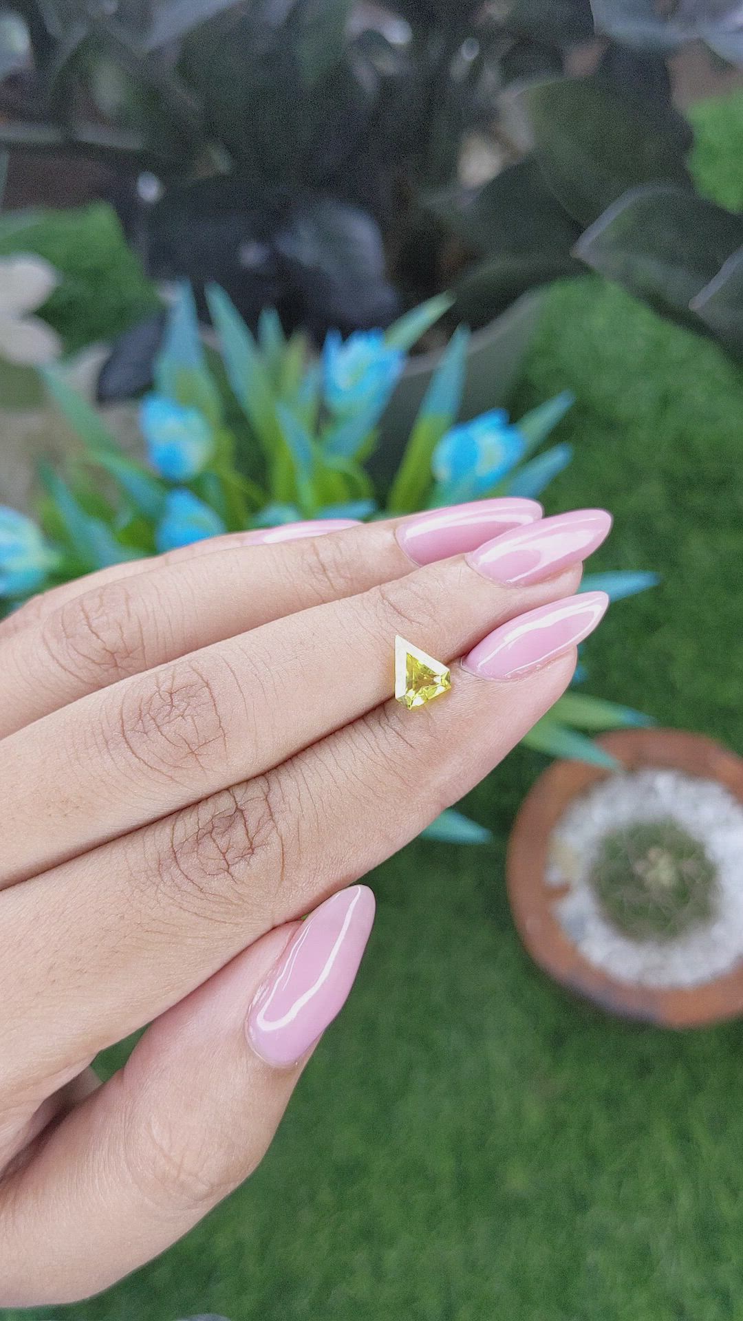 1.20 Ct. Yellow Sapphire from Nigeria Size Video