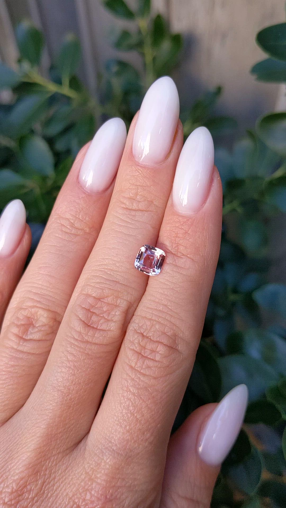 1.63 Ct. Padparadscha Sapphire from Ceylon (Sri Lanka) Size Video