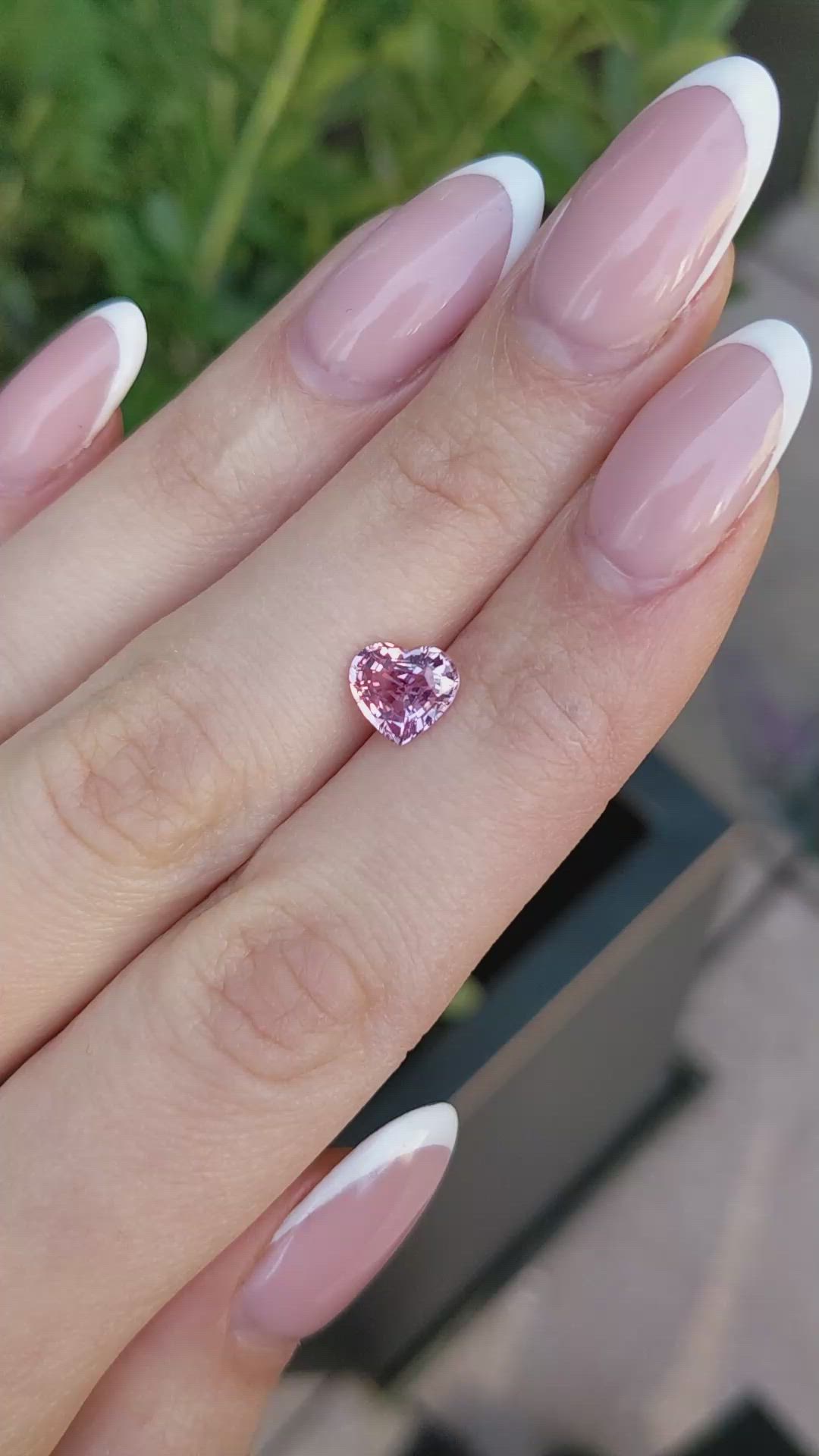 1.64 Ct. Padparadscha Sapphire from Madagascar Size Video