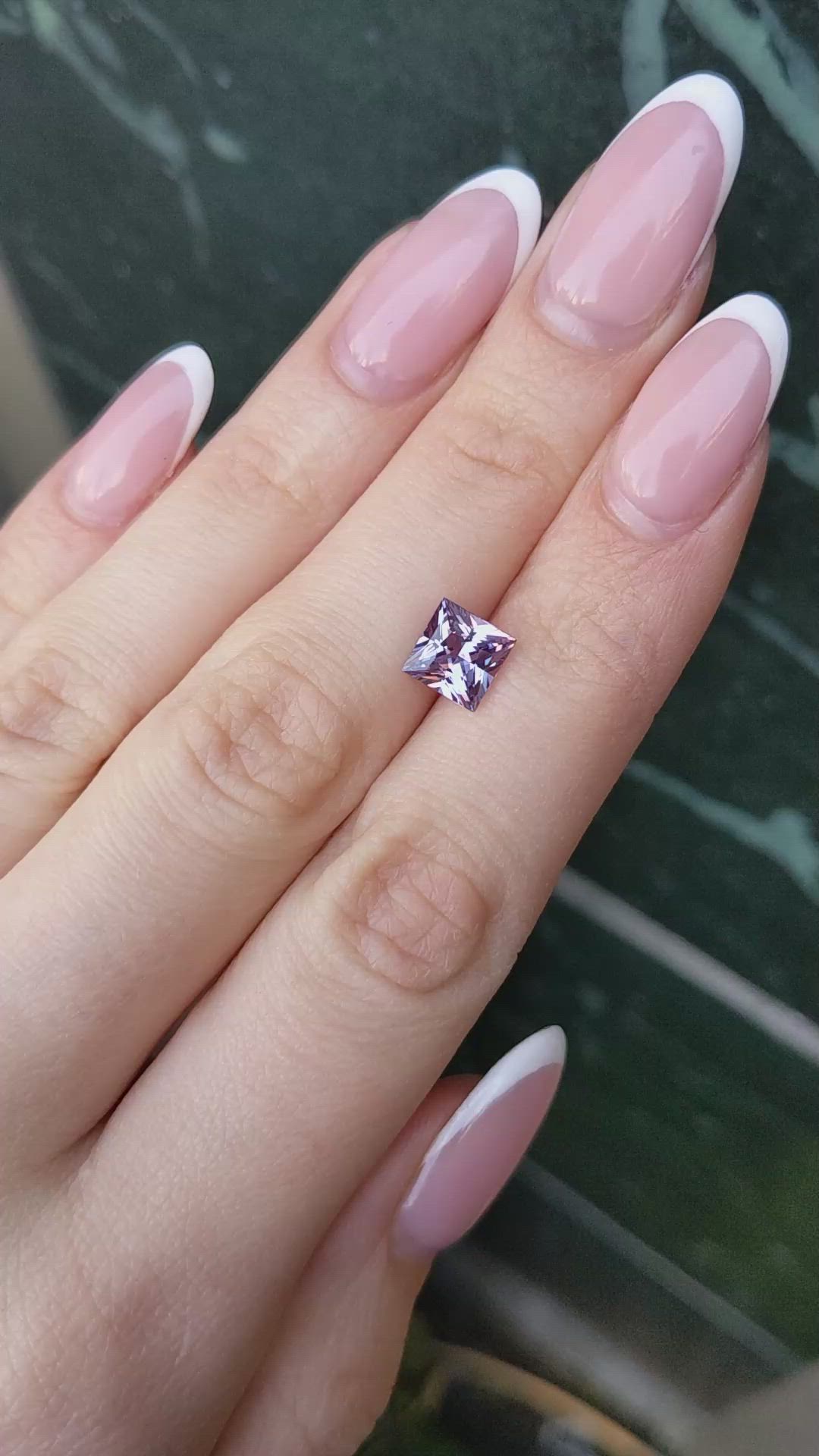 2.15 Ct. Purple Sapphire from Ceylon (Sri Lanka) Size Video