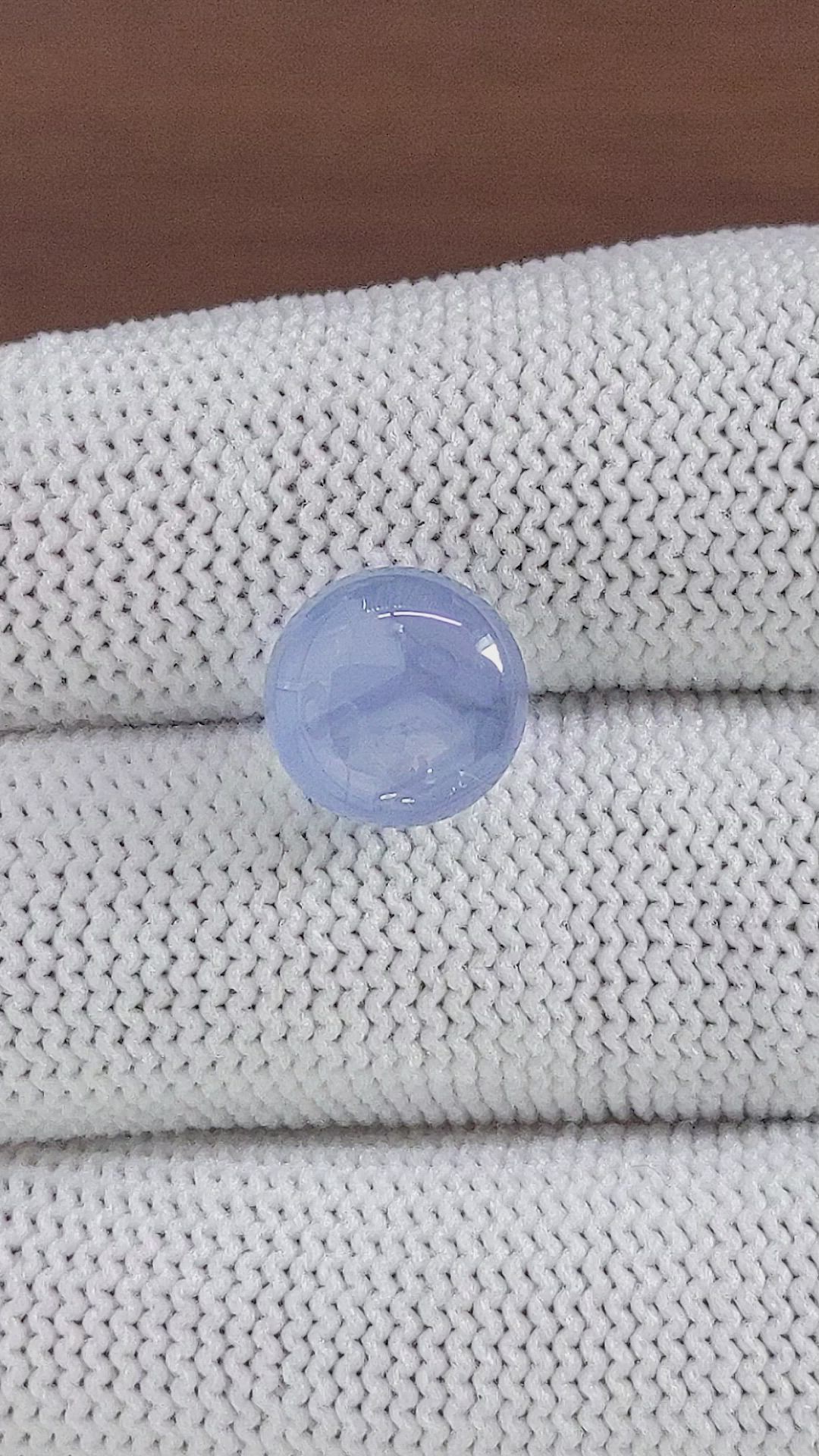 8.80 Ct. Blue Star Sapphire from Ceylon (Sri Lanka) Size Video