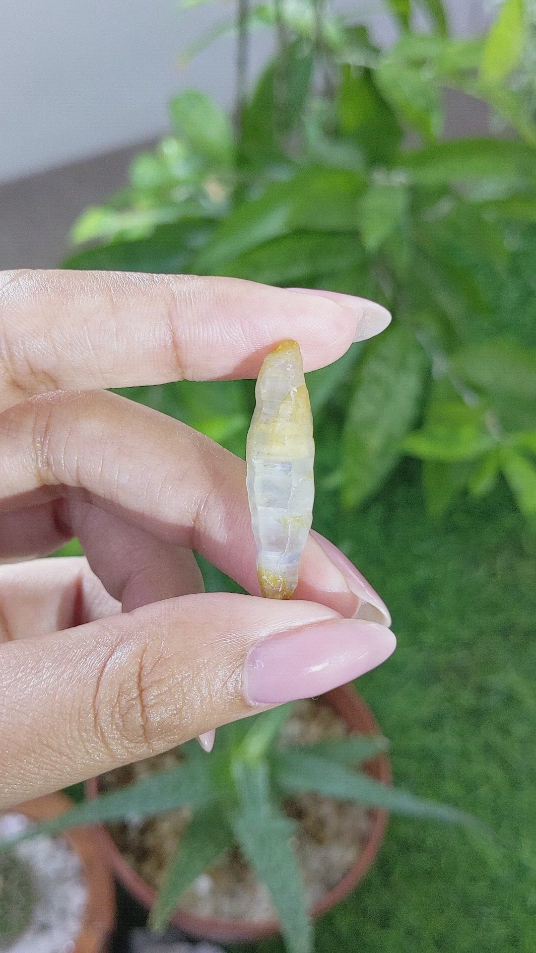 21.63 Ct. Bi Color / Parti Sapphire from Ceylon (Sri Lanka) Size Video