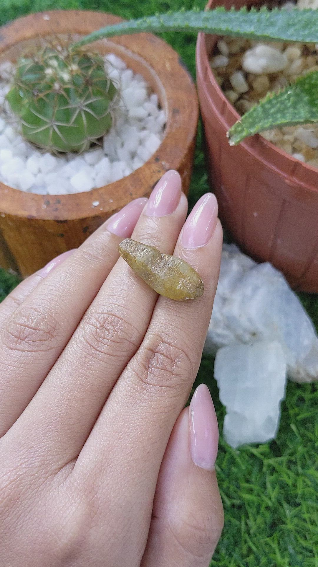 22.58 Ct. Yellow Sapphire from Ceylon (Sri Lanka) Size Video