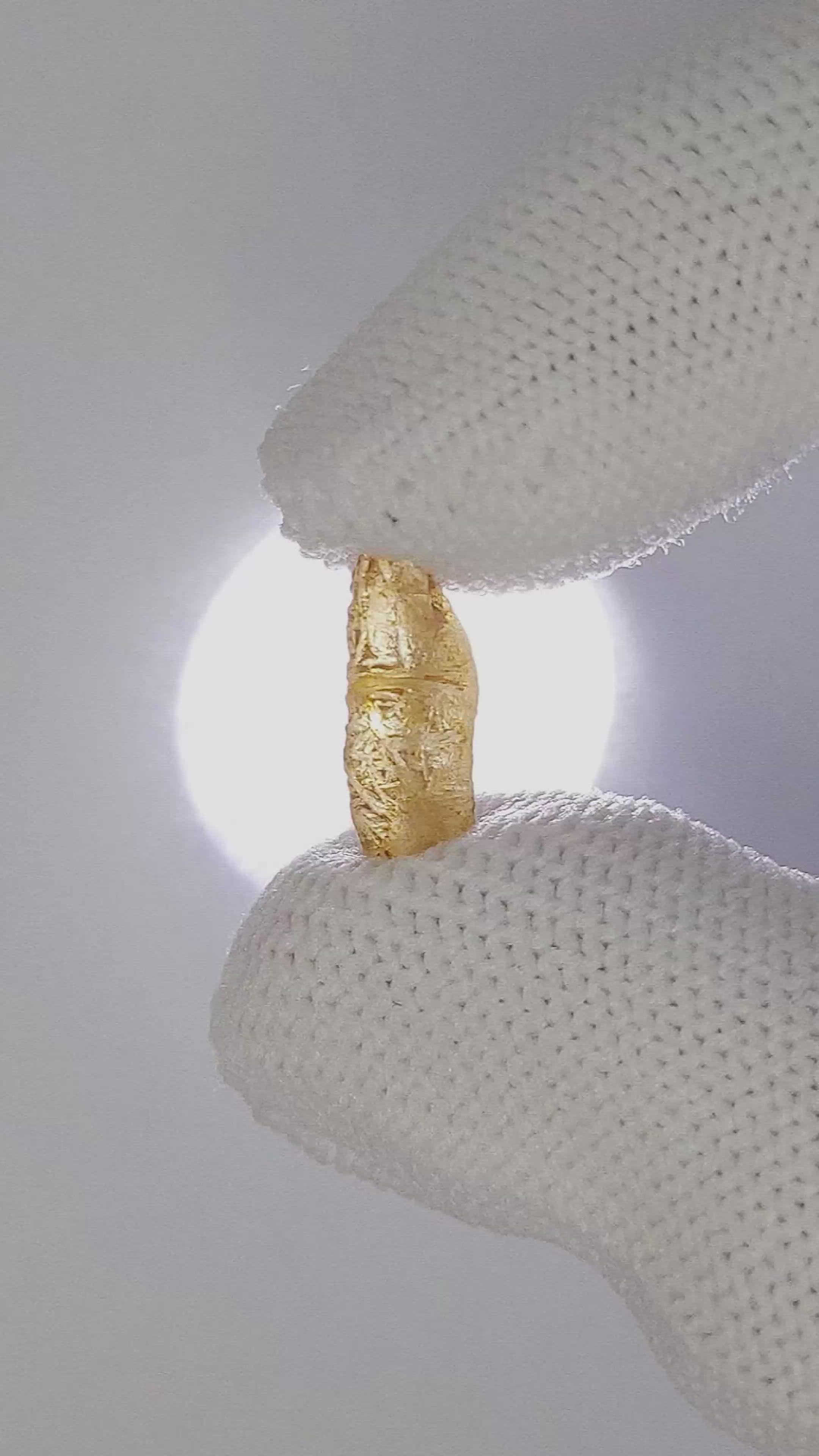 4.06 Ct. Yellow Sapphire from Ceylon (Sri Lanka) Size Video