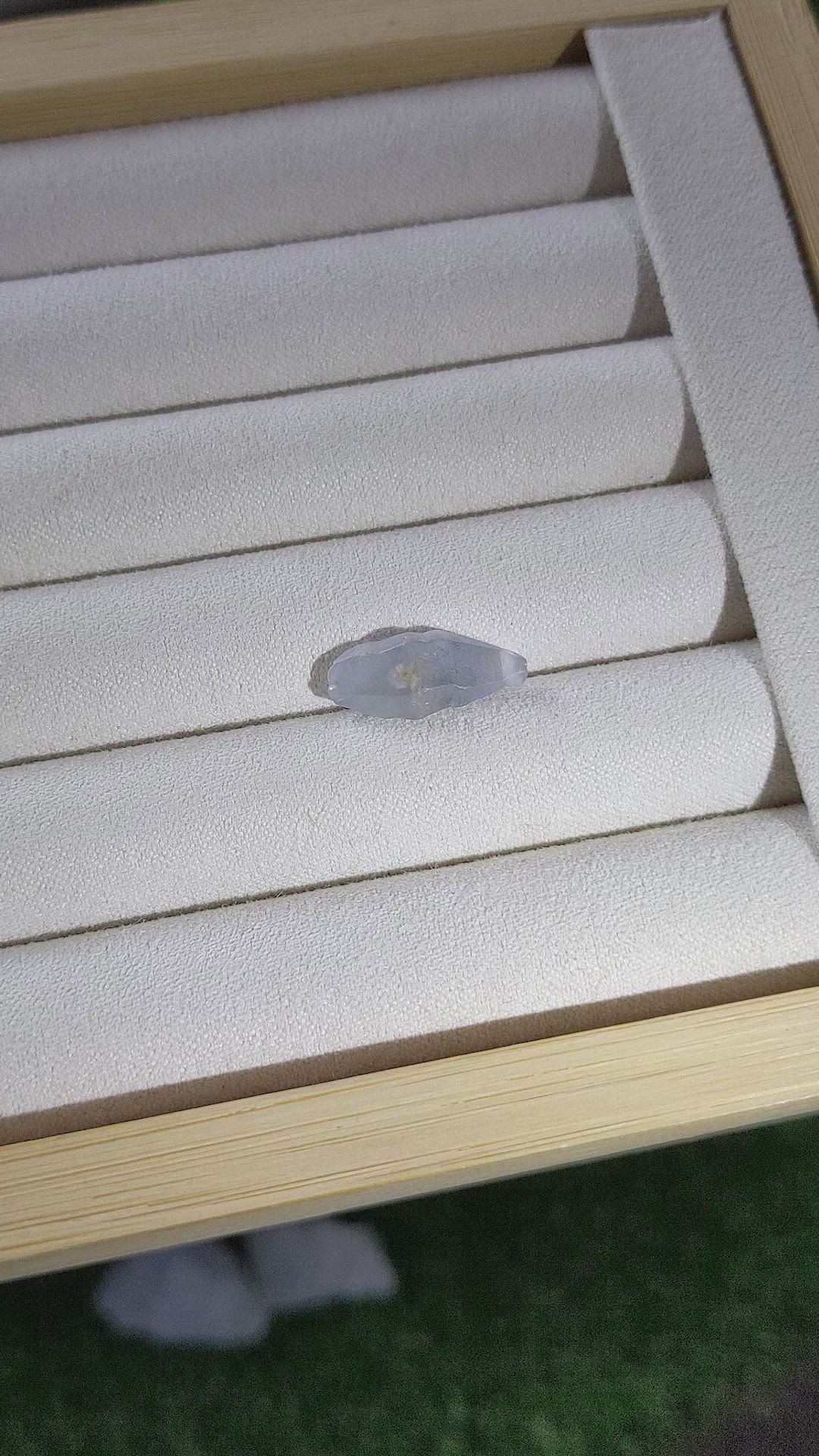 5.69 Ct. Blue Sapphire from Ceylon (Sri Lanka) Size Video