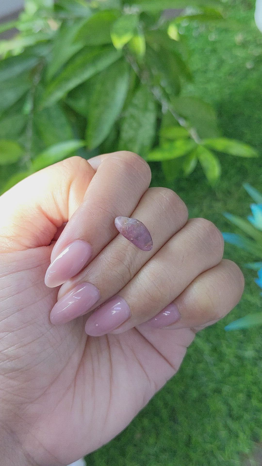 4.45 Ct. Pink Sapphire from Ceylon (Sri Lanka) Size Video