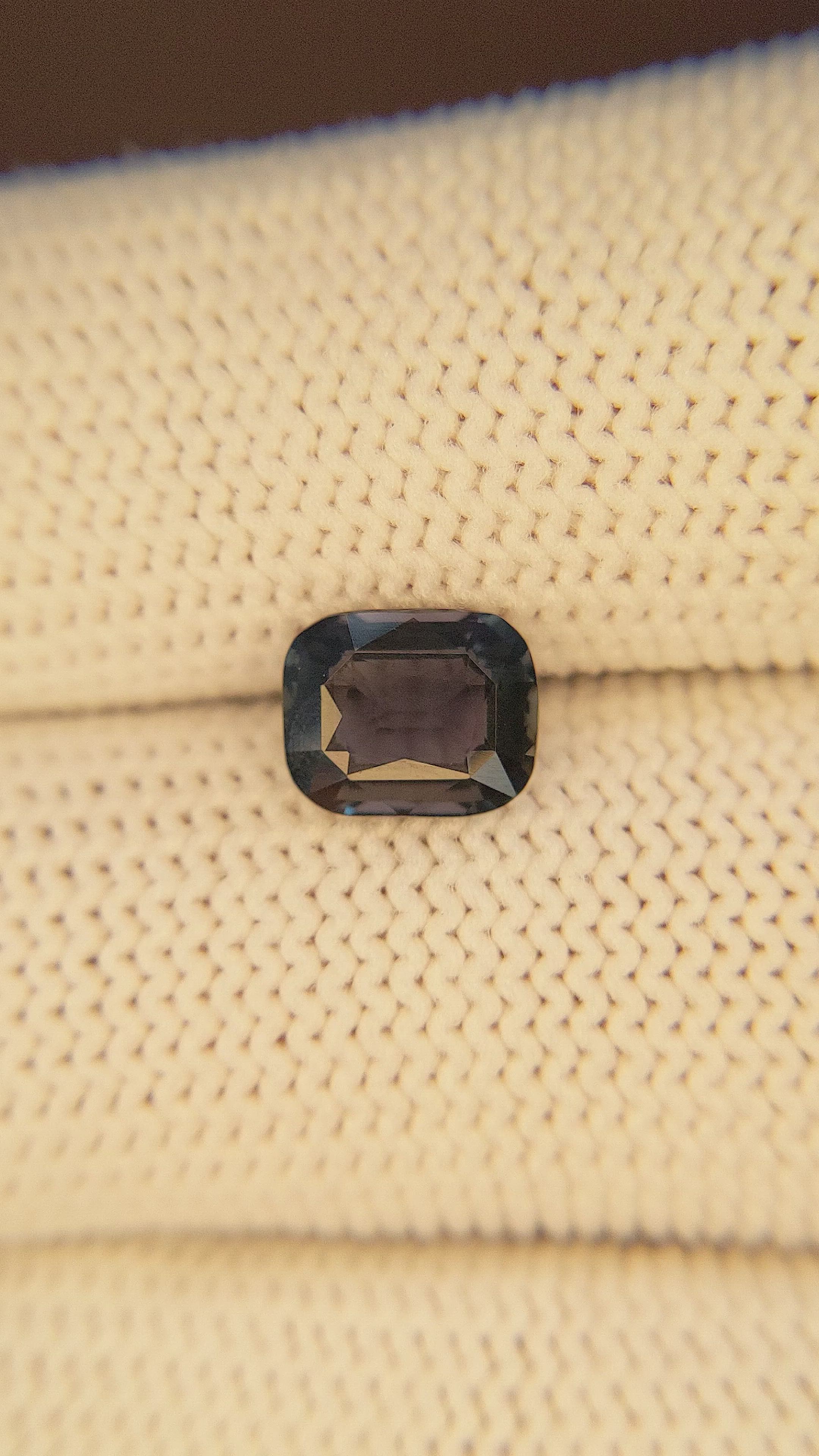 1.70 Ct. Color Change Sapphire from Tanzania Size Video