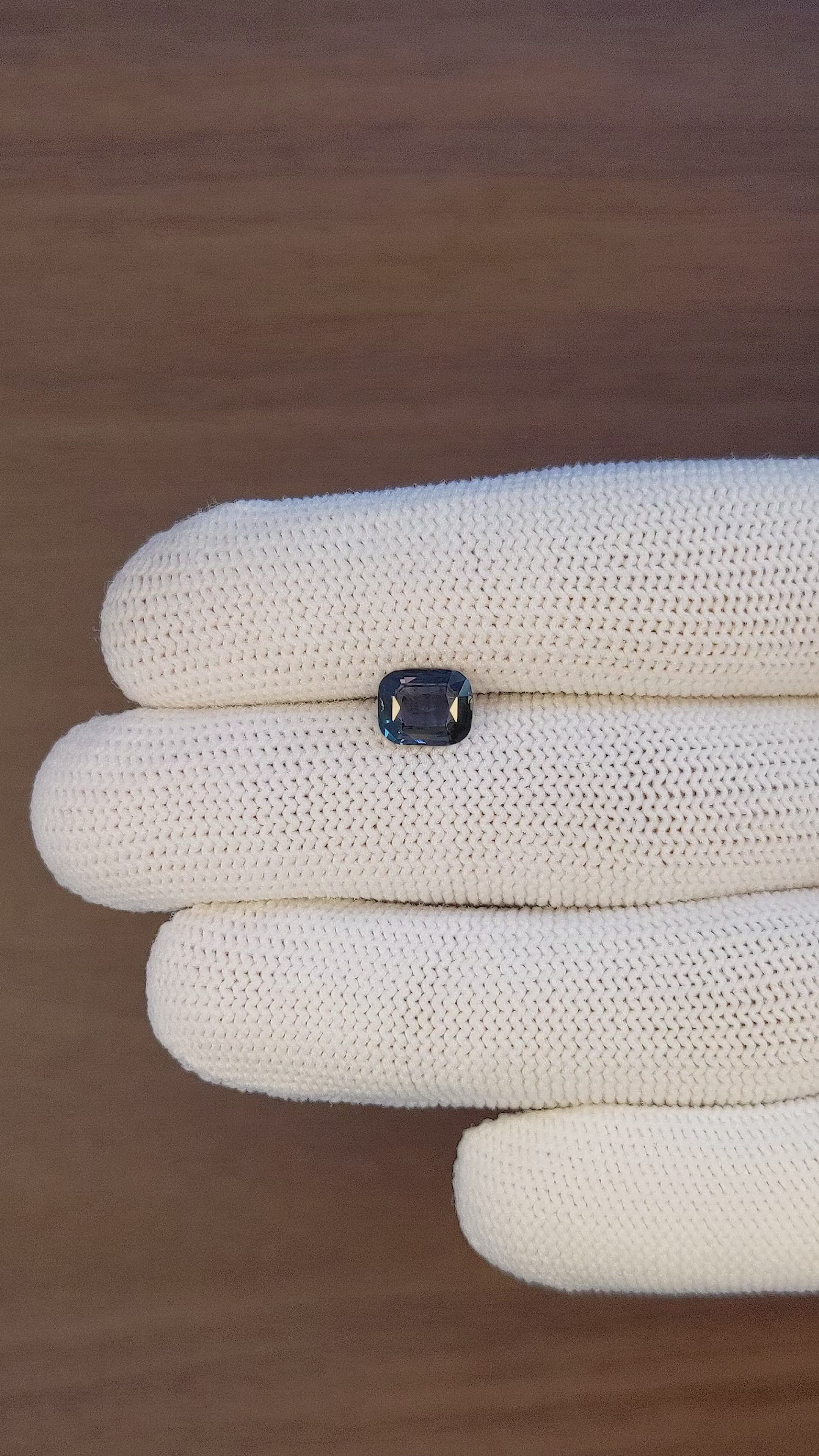 1.70 Ct. Color Change Sapphire from Tanzania Size Video