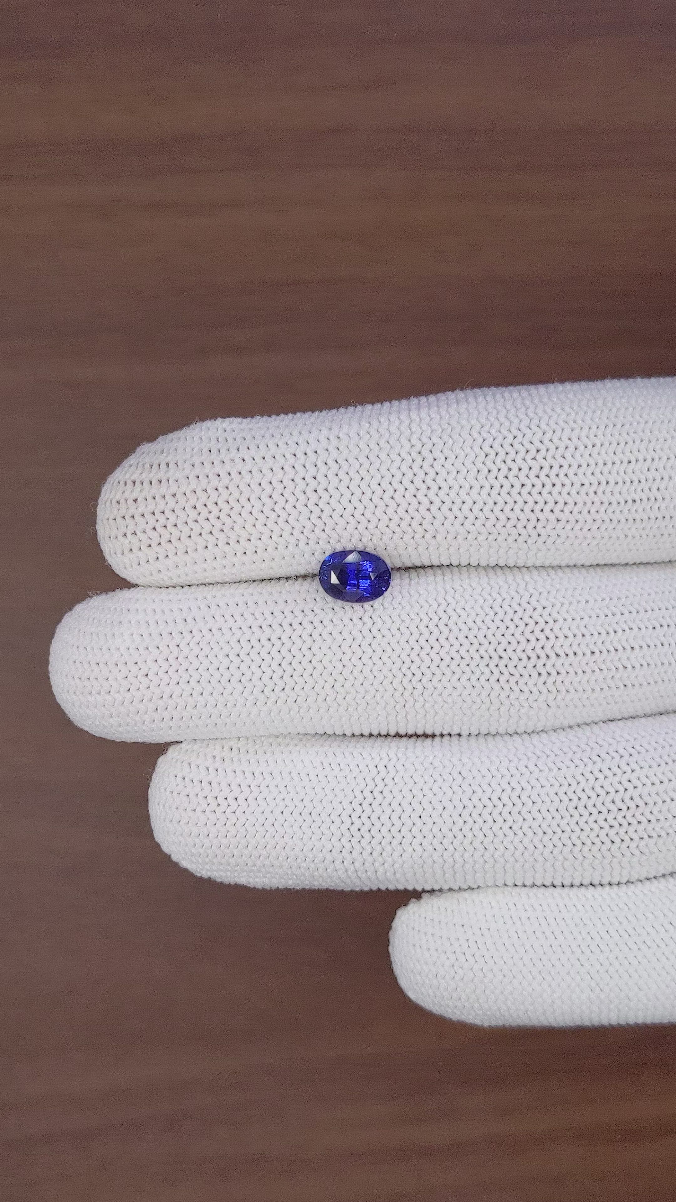 1.72 Ct. Color Change Sapphire from Tanzania Size Video